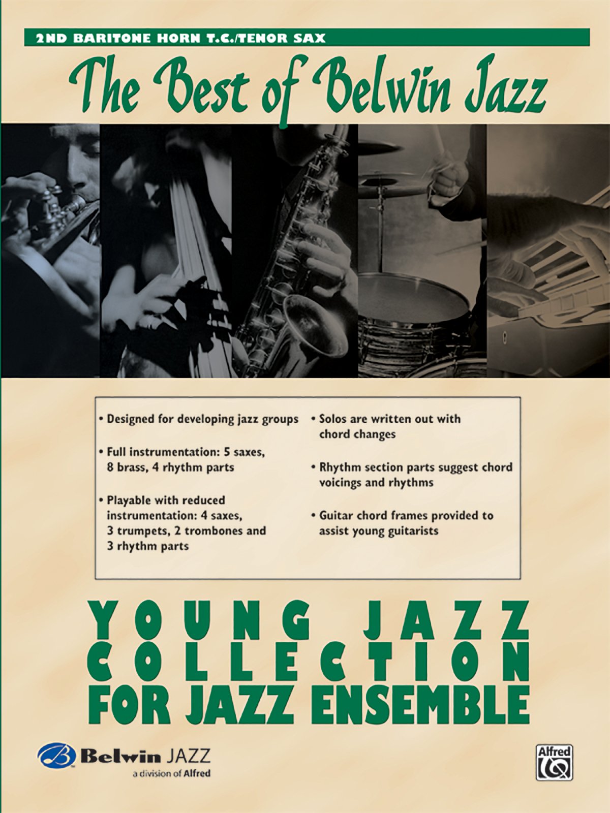 Young Jazz Collection for Jazz Ensemble: 2nd Baritone T.C. Social Sciences