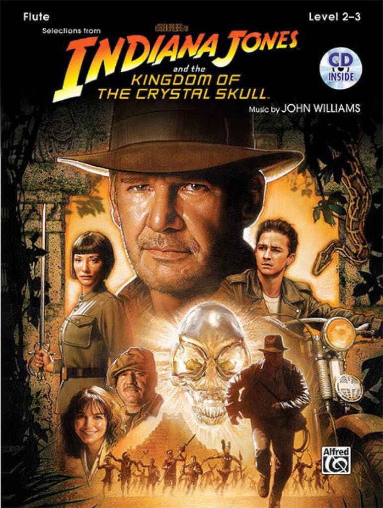 Indiana Jones and the Kingdom of the Crystal Skull Instrumental Solos: Flute, Book & CD: Level 2-3. CD: Demo track & Play-along (Pop Instrumental Solo) Social Sciences