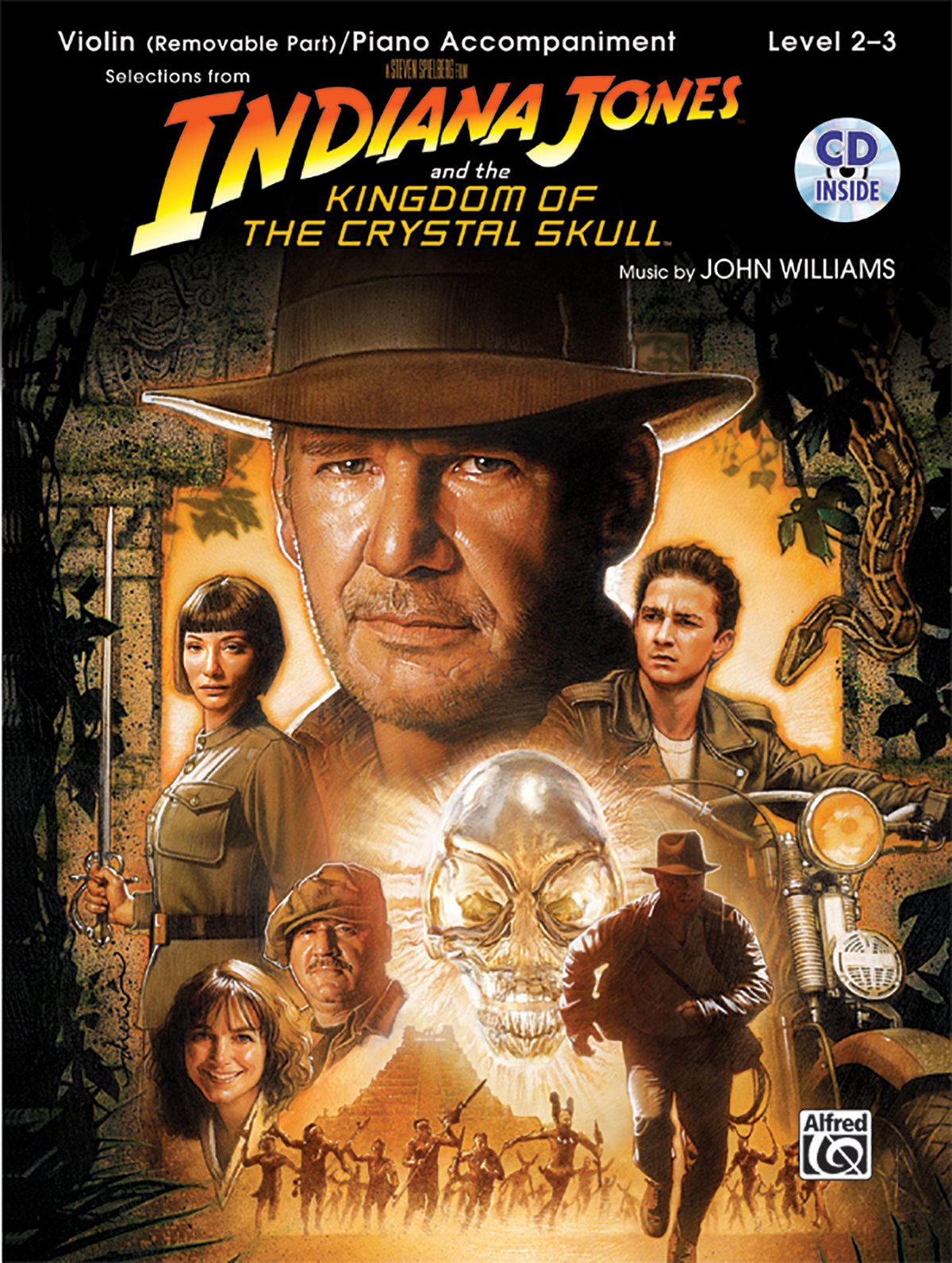 Indiana Jones and the Kingdom of the Crystal Skull Instrumental Solos for Strings: Violin, Book & CD: Level 2-3. CD: Demo track & Play-along Social Sciences