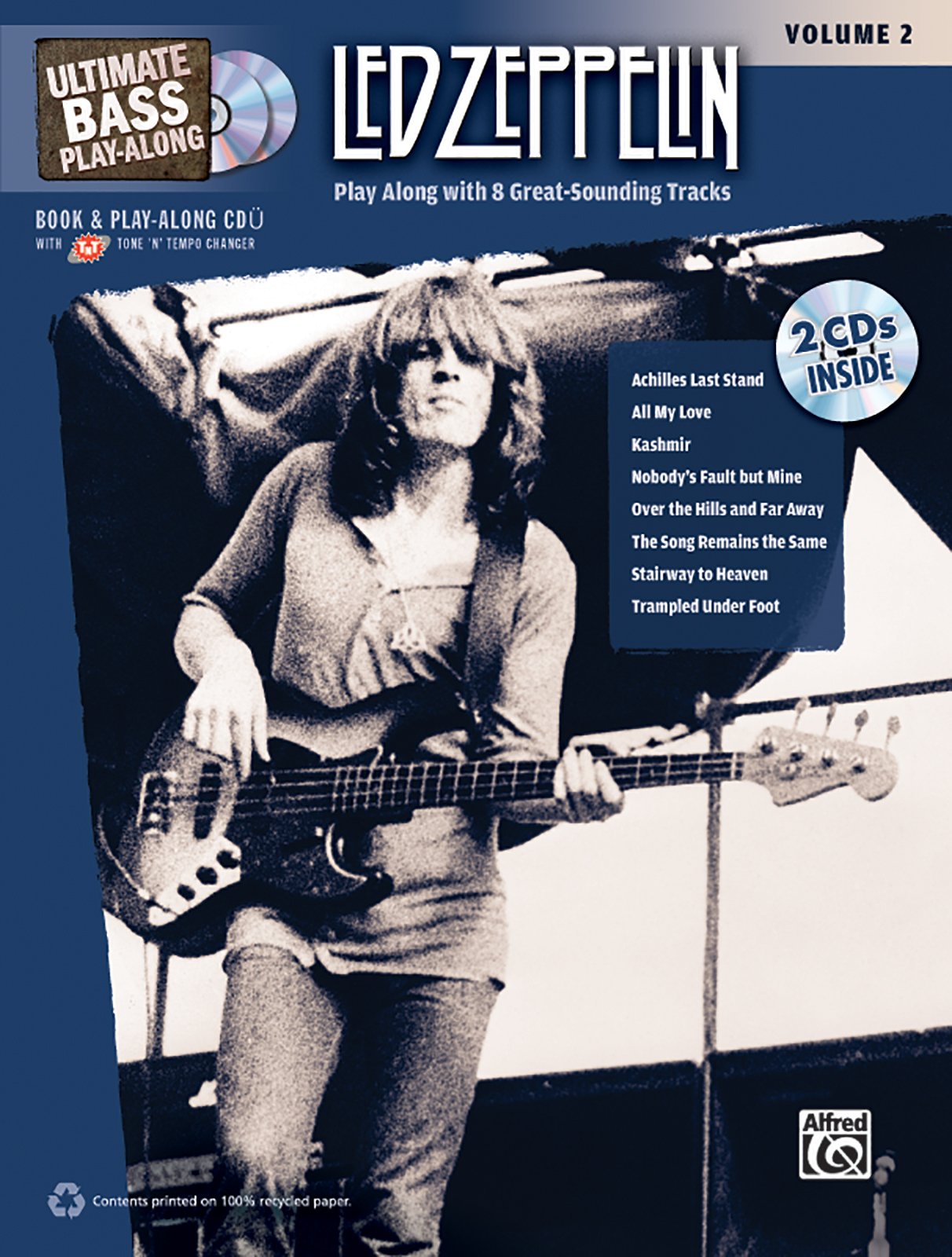 Ultimate Bass Play-Along: Led Zeppelin, Volume 2: Play Along with 8 Great-Sounding Tracks (incl. 2 CDs) (Ultimate Play-Along) Sheet Music
