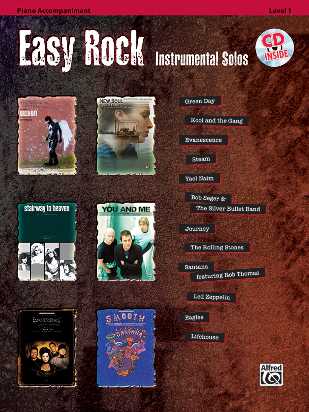 Easy Rock Instrumental Solos Klavierbegleitung, Buch/CD: Piano Accompaniment (incl. CD) Sheet Music