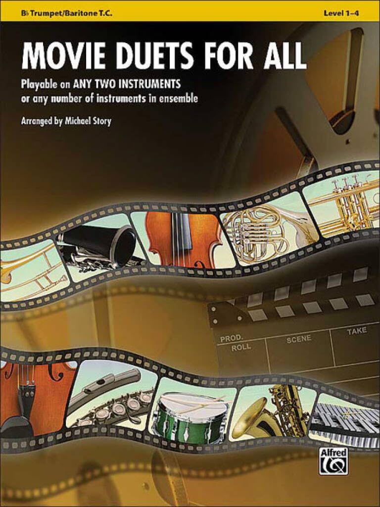Movie Duets for All - Bb Trumpet / Baritone T.C. Sheet Music