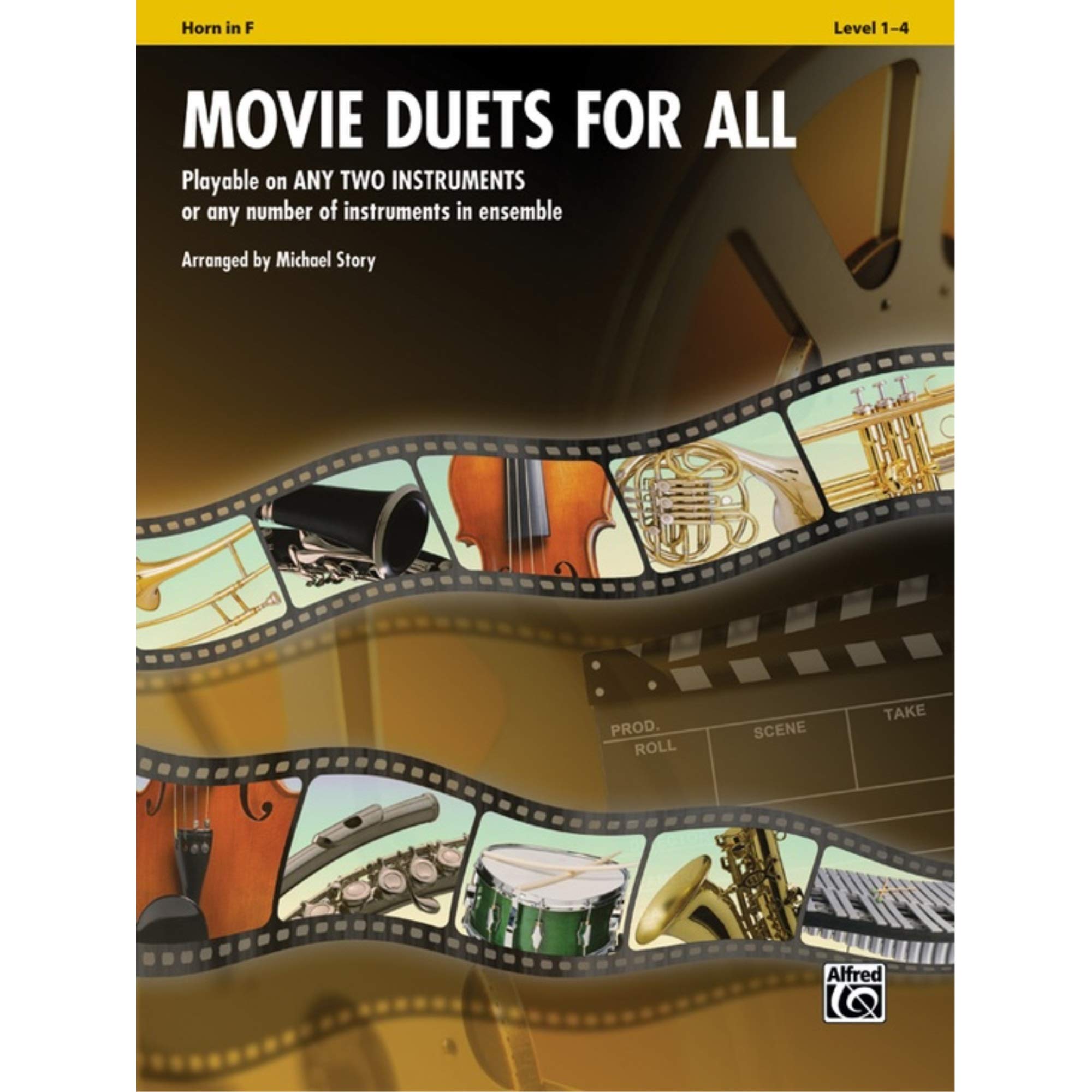 Movie Duets for All - Horn in F Sheet Music