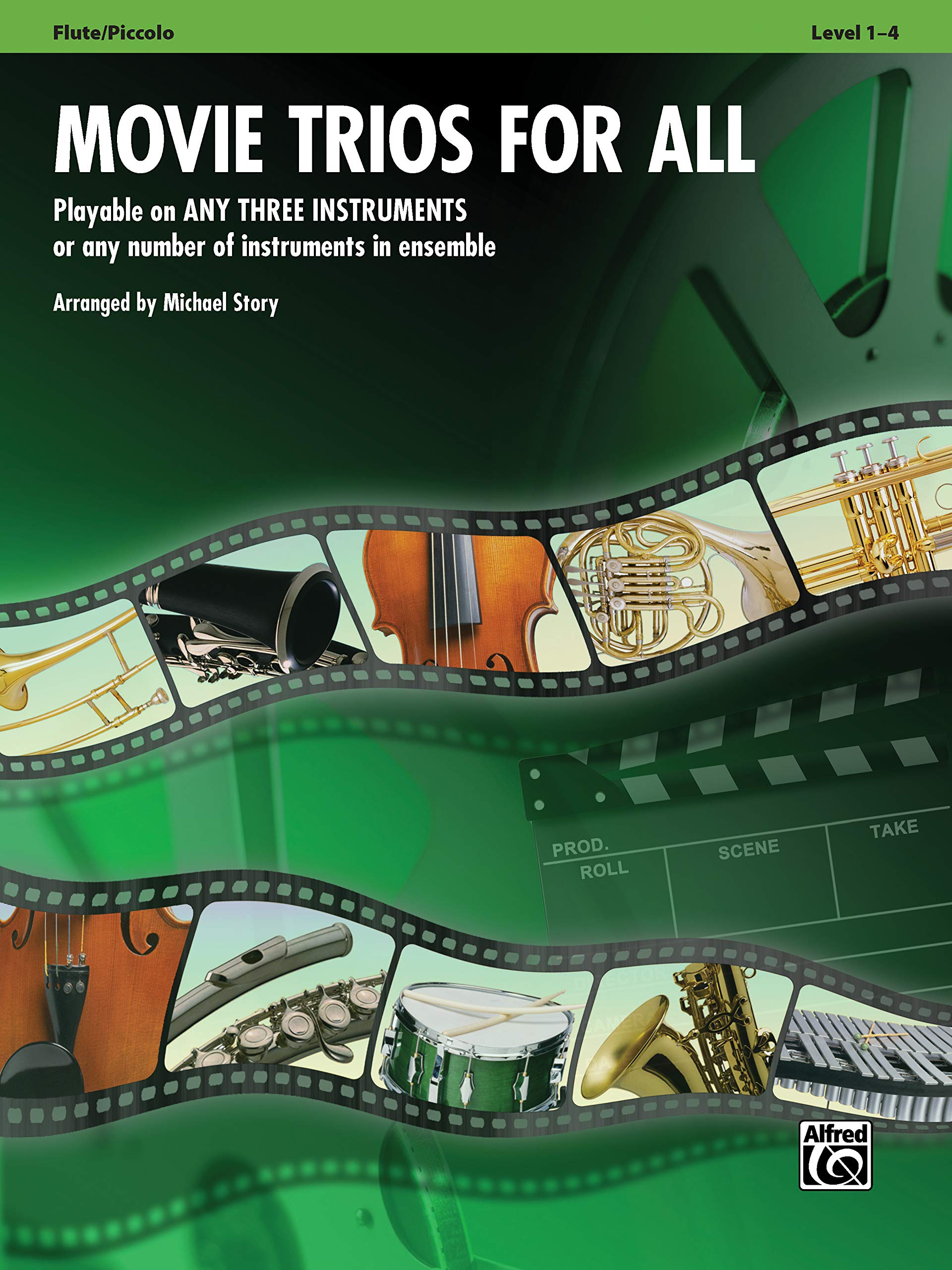 Movie Trios for All - Flute / Piccolo book