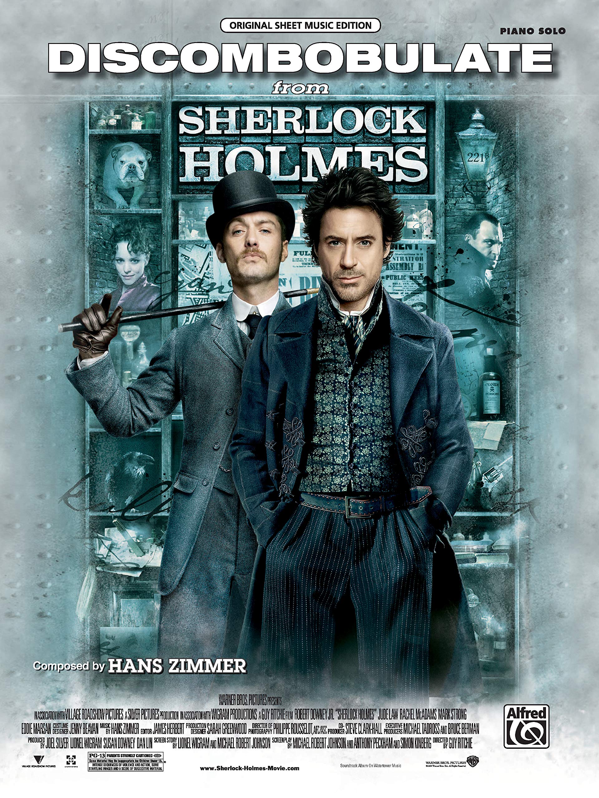 Discombobulate (from the Motion Picture Sherlock Holmes): Piano Solo, Sheet: Original Sheet Music Edition Social Sciences