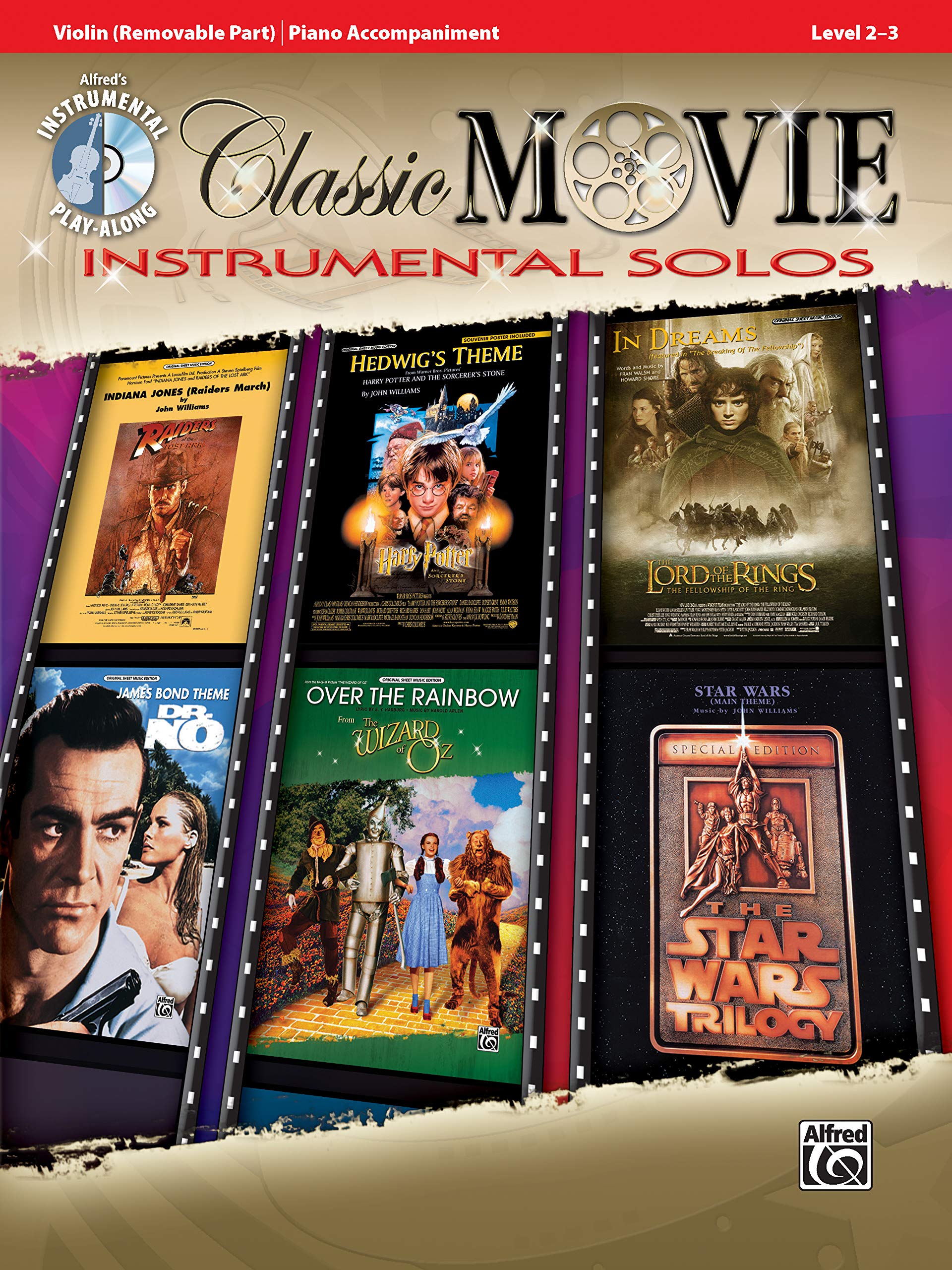 Classic Movie Instrumental Solos for Strings Sheet Music