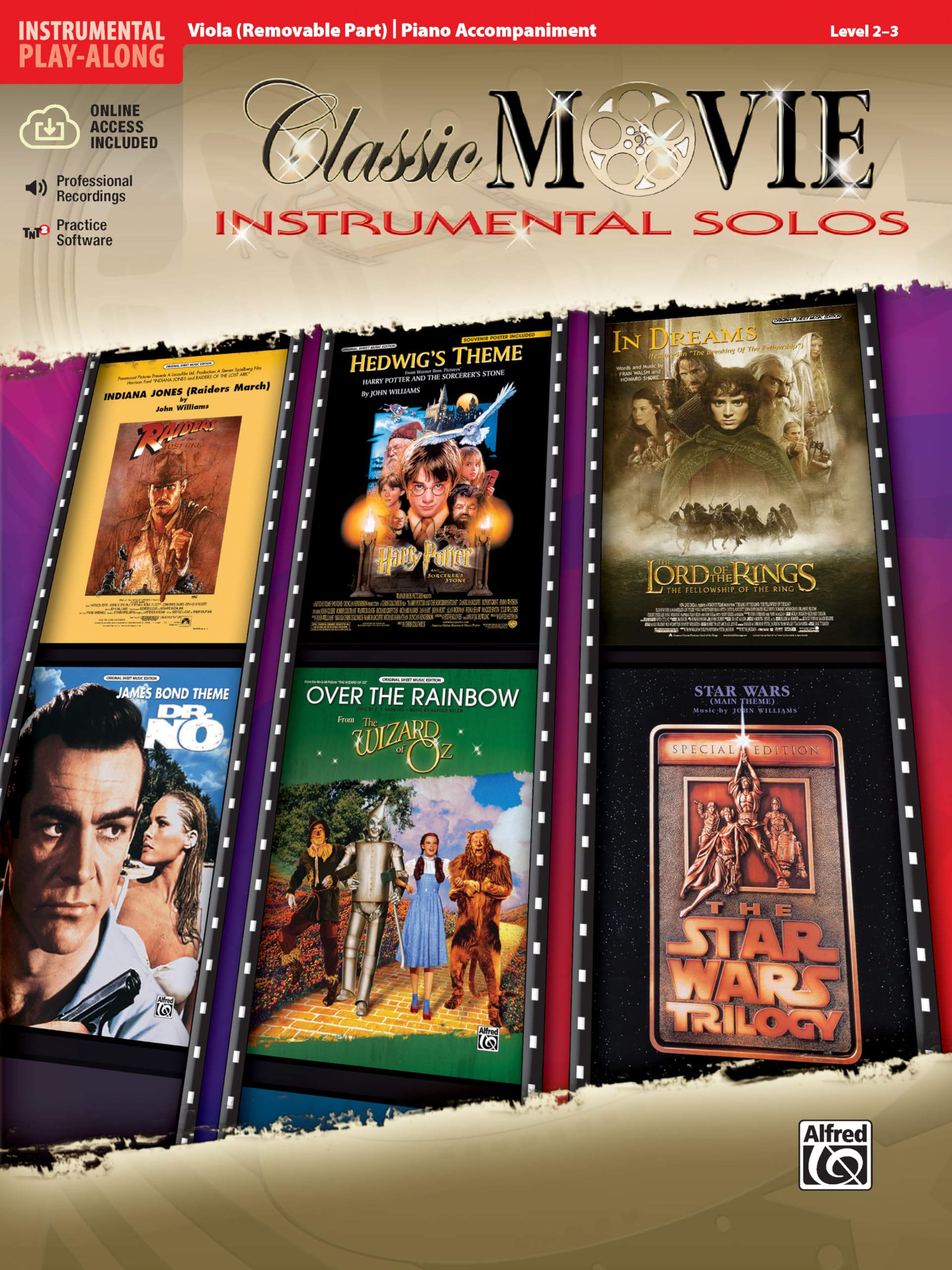 Classic Movie Instrumental Solos for Strings Sheet Music