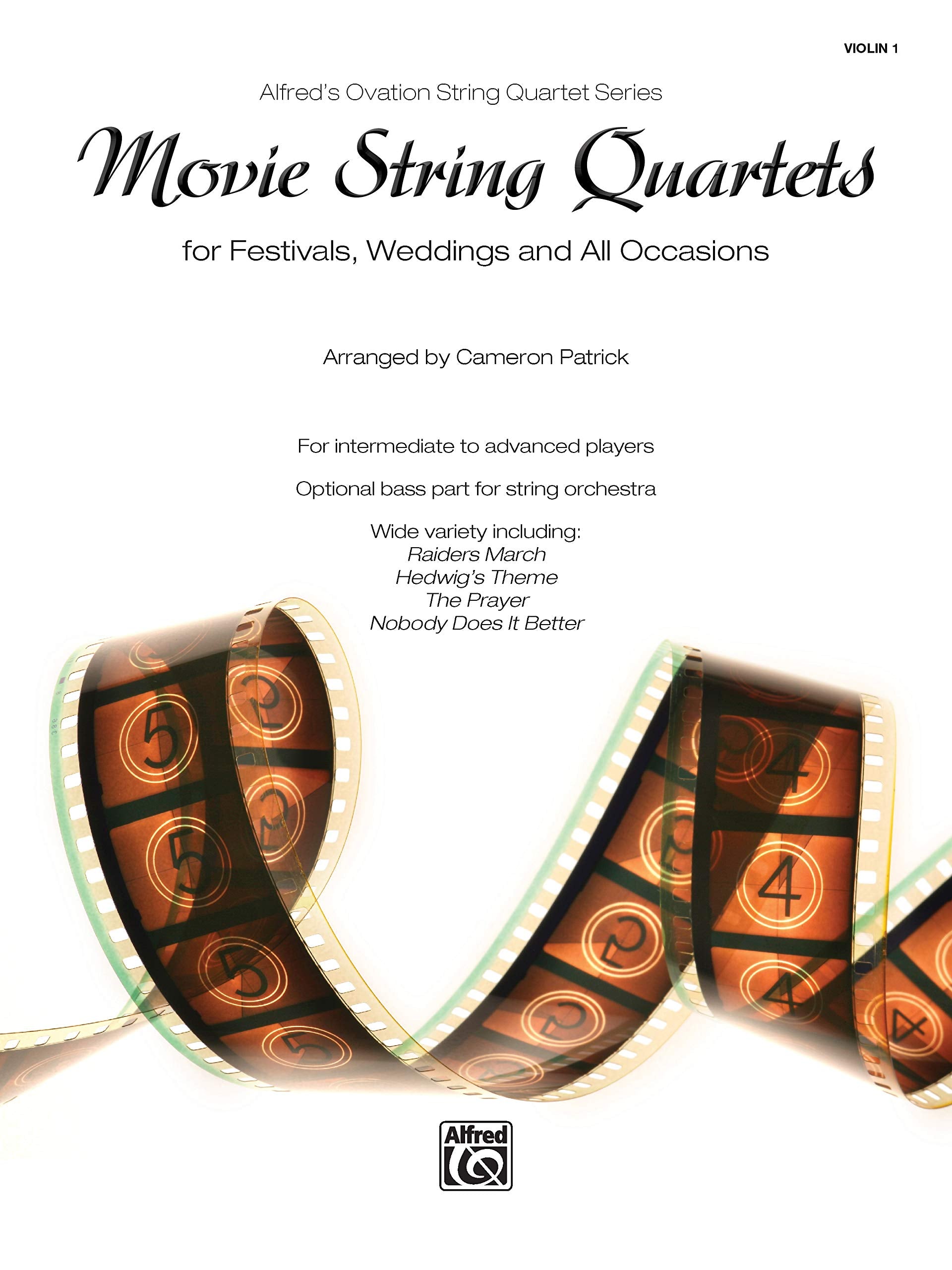 Movie String Quartets - Violin 1: for Festivals, Weddings and All Occasions (Alfred's Ovation String Quartet) Sheet Music