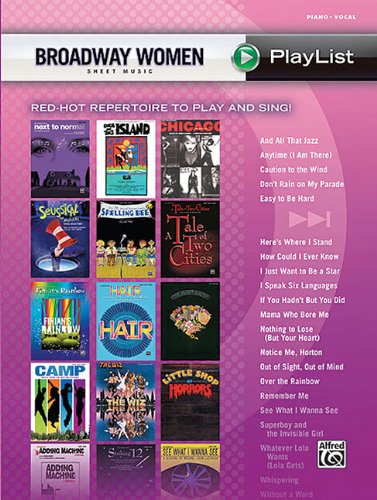 Broadway Women Sheet Music Playlist: Piano/Vocal Sheet Music
