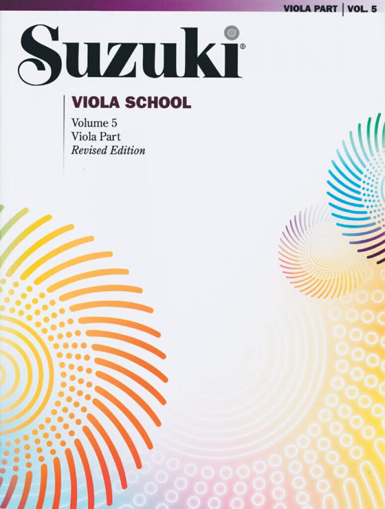 Suzuki Viola School Viola Part, Volume 5 (Revised) Sheet Music