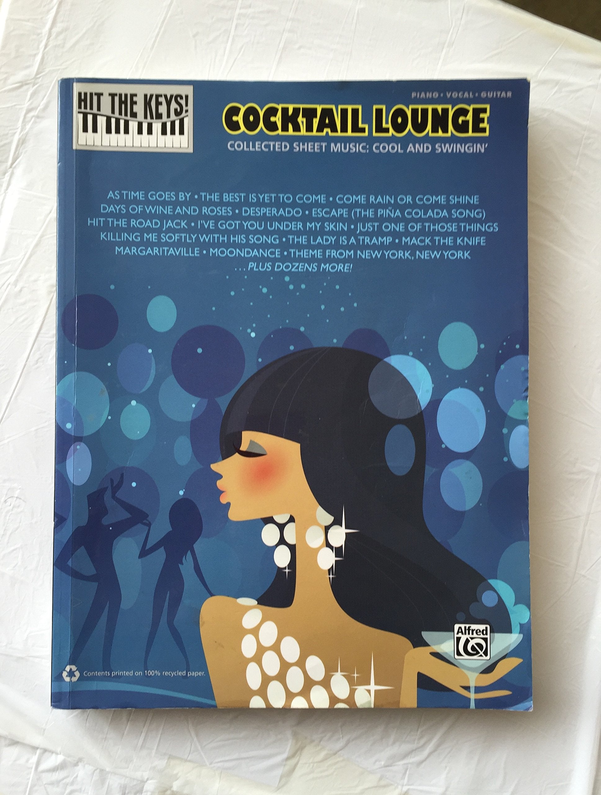 Cocktail lounge piano, voix, guitare book