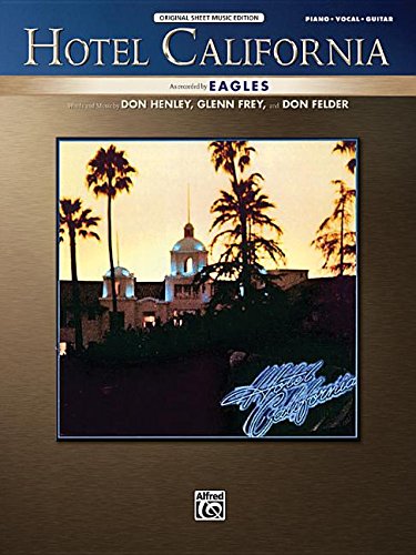Hotel California: Piano/vocal/chords, Sheet Sheet Music