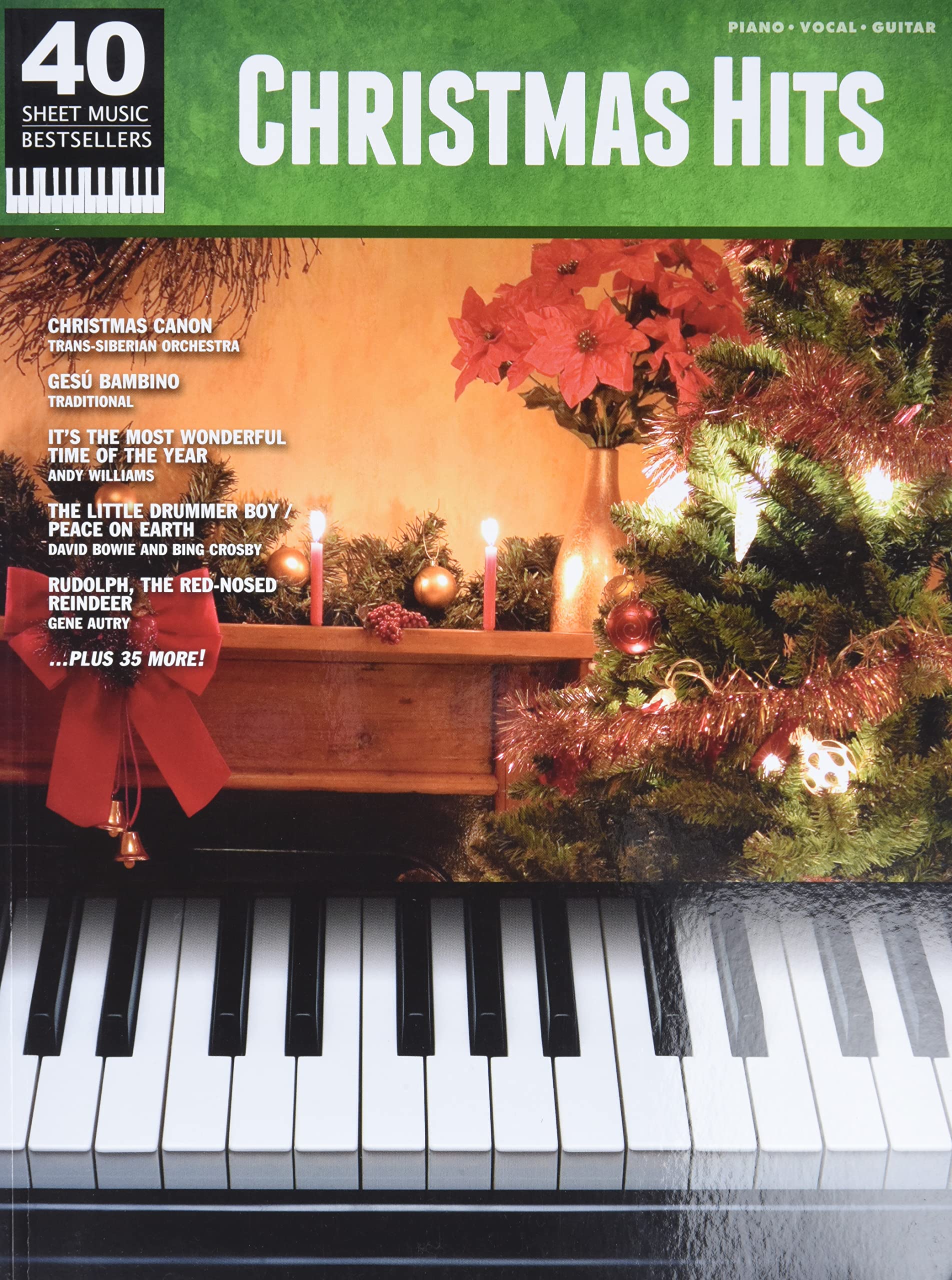 Christmas Hits: 40 Sheet Music Bestsellers Series: Piano/Vocal/Guitar Social Sciences