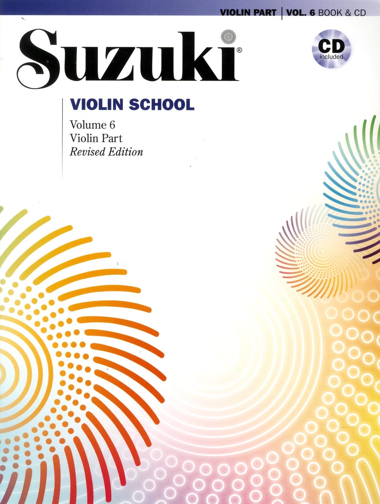 Suzuki Violin School Violin Part & CD, Volume 6 (Revised) Sheet Music