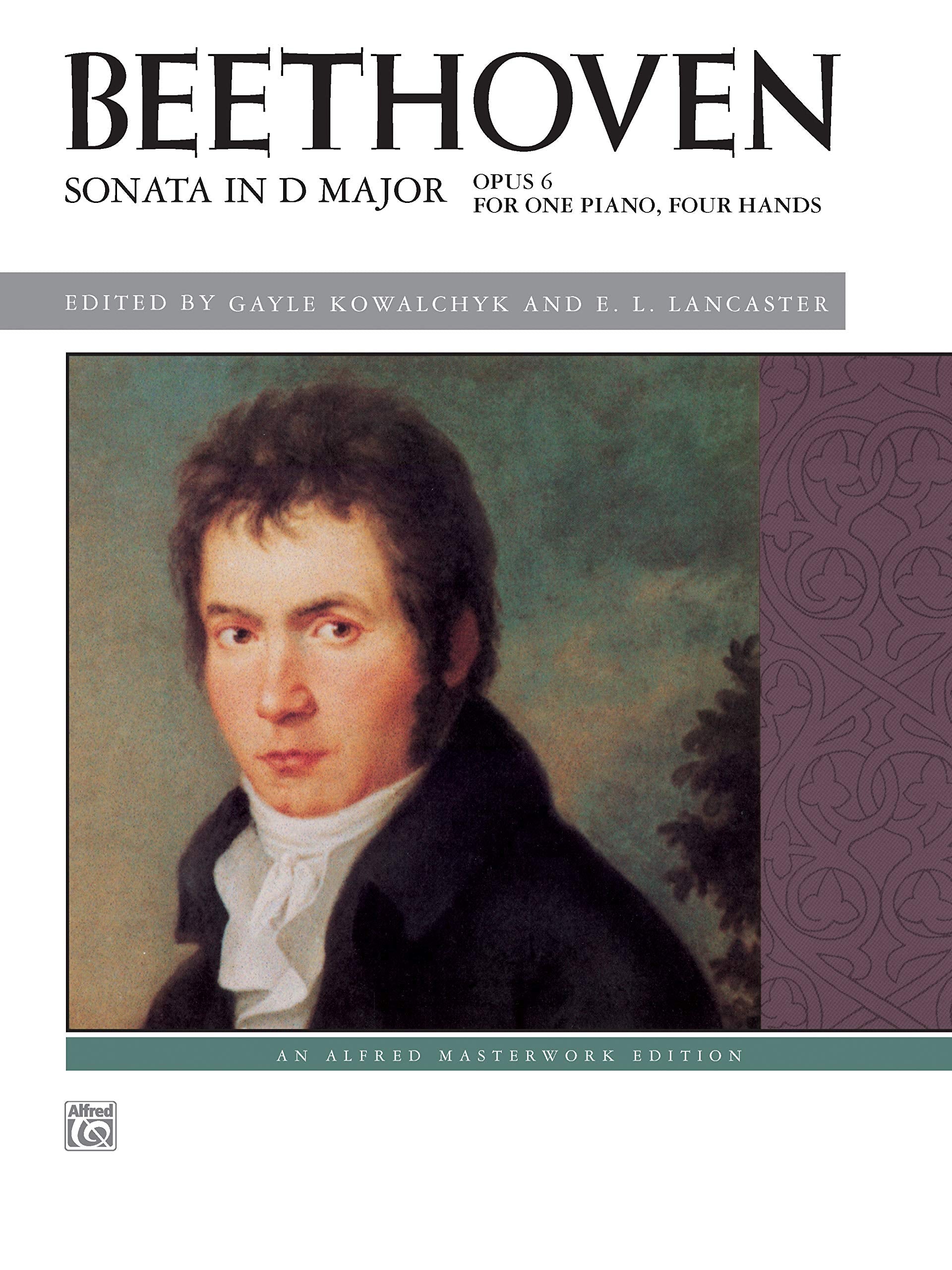 Sonata in D Major, Op. 6 (Alfred Masterwork Edition) Art & Literature