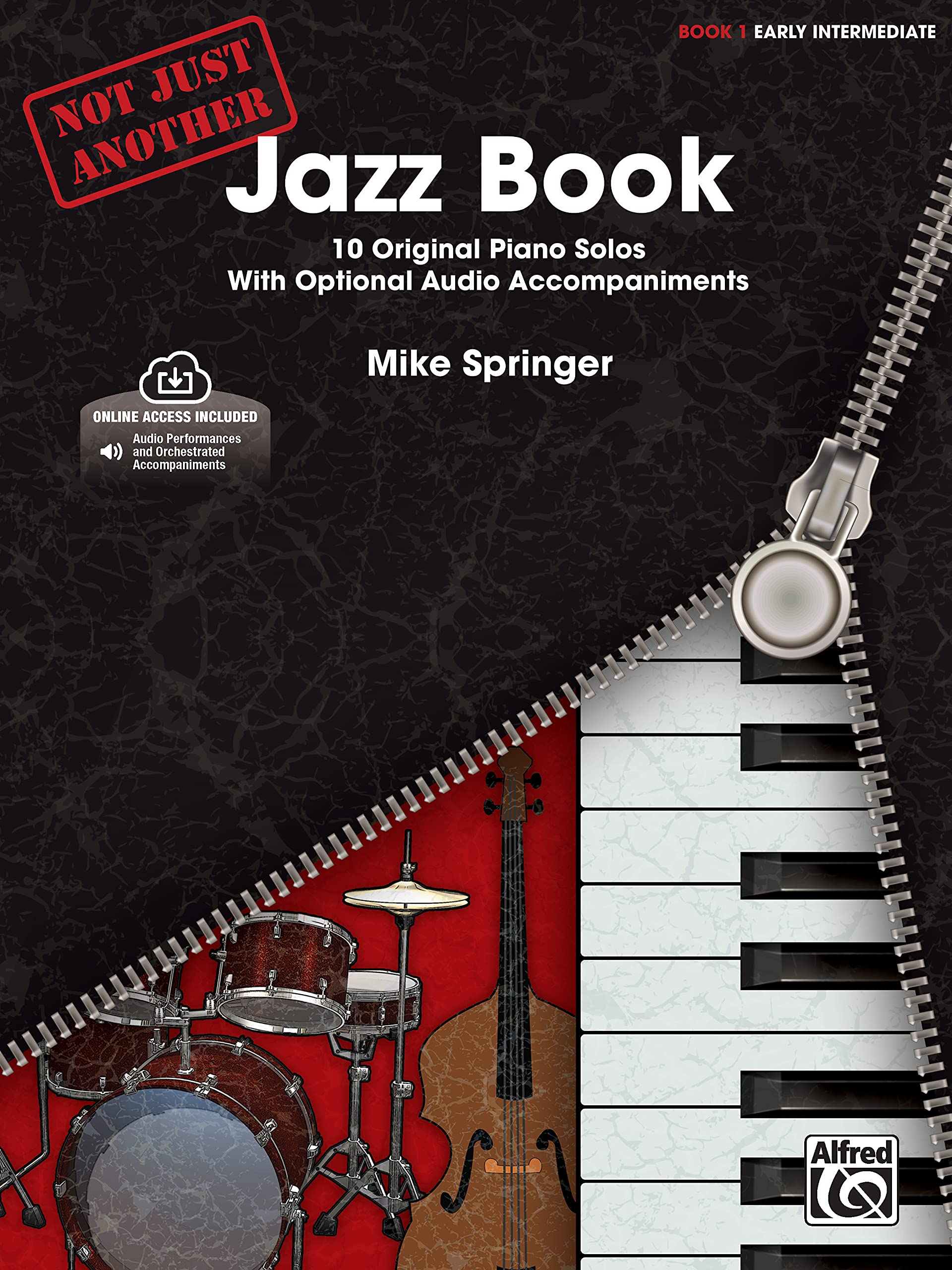 Not Just Another Jazz Book Volume 1 | Klavier | Buch & CD: 10 Original Piano Solos With Optional Online Code Accompaniments Sheet Music