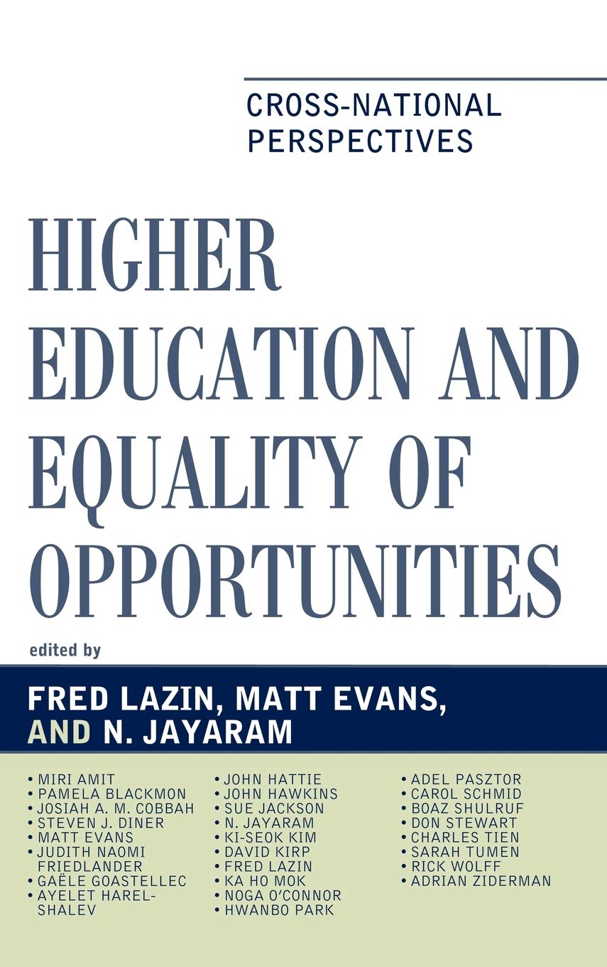 Higher Education and Equality of Opportunity Law