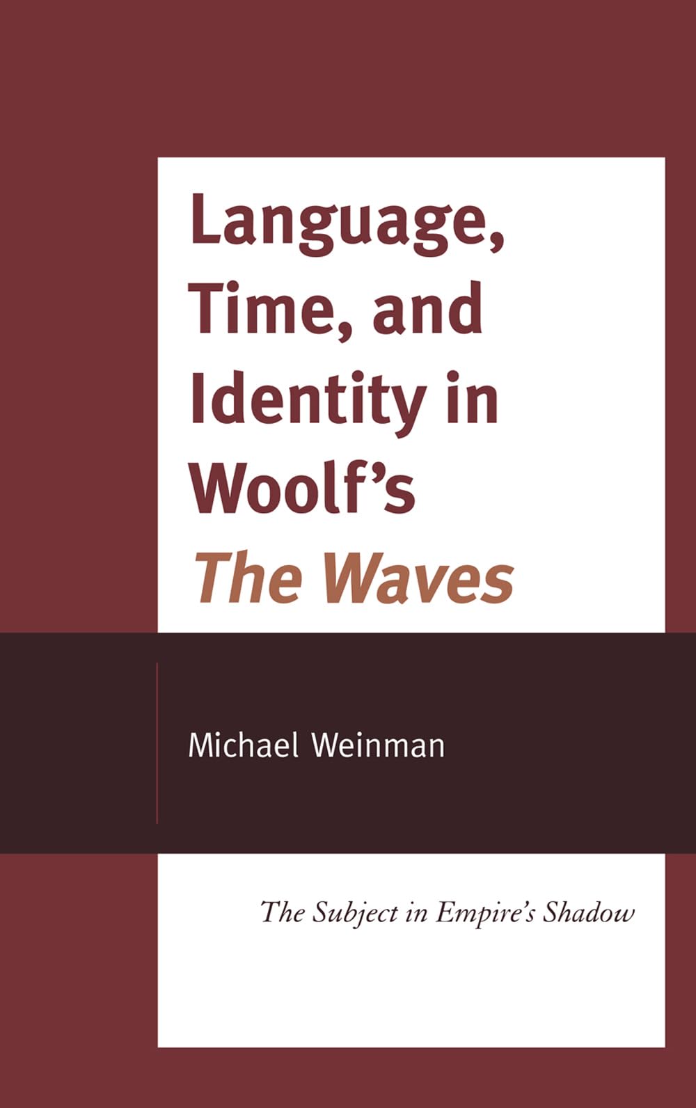 Language, Time, and Identity in Woolf's The Waves: The Subject in Empire's Shadow Philosophy
