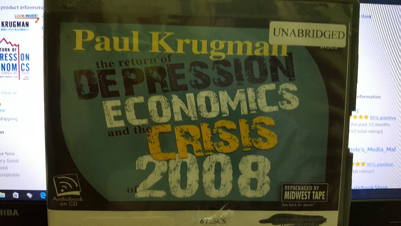 The Return of Depression Economics and the Crisis of 2008 cd