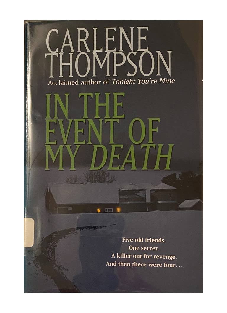 In the Event of My Death Suspense & Thrillers