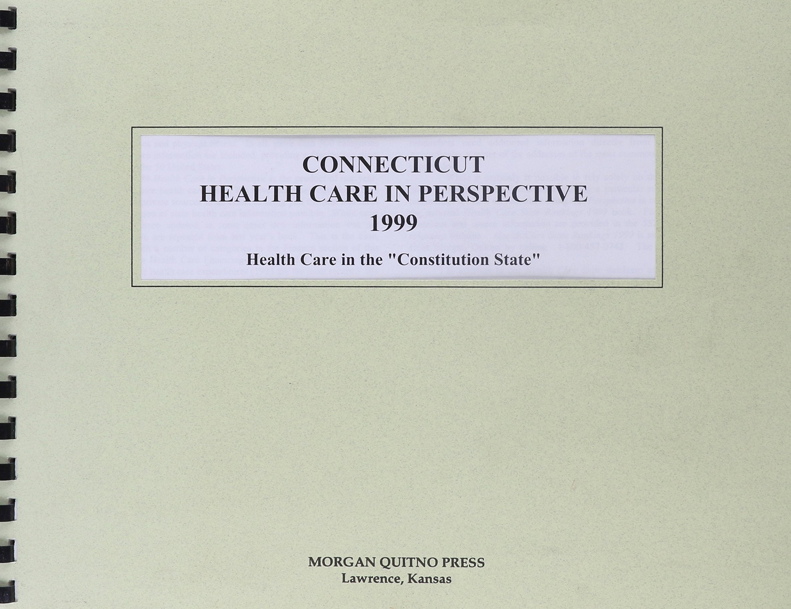 Product Image: Connecticut Health Care Perspective