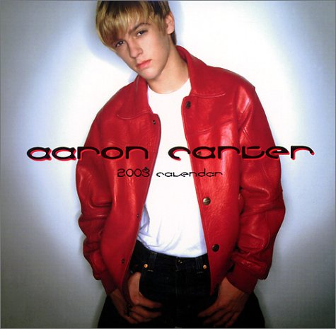 Aaron Carter 2003 Calendar Books