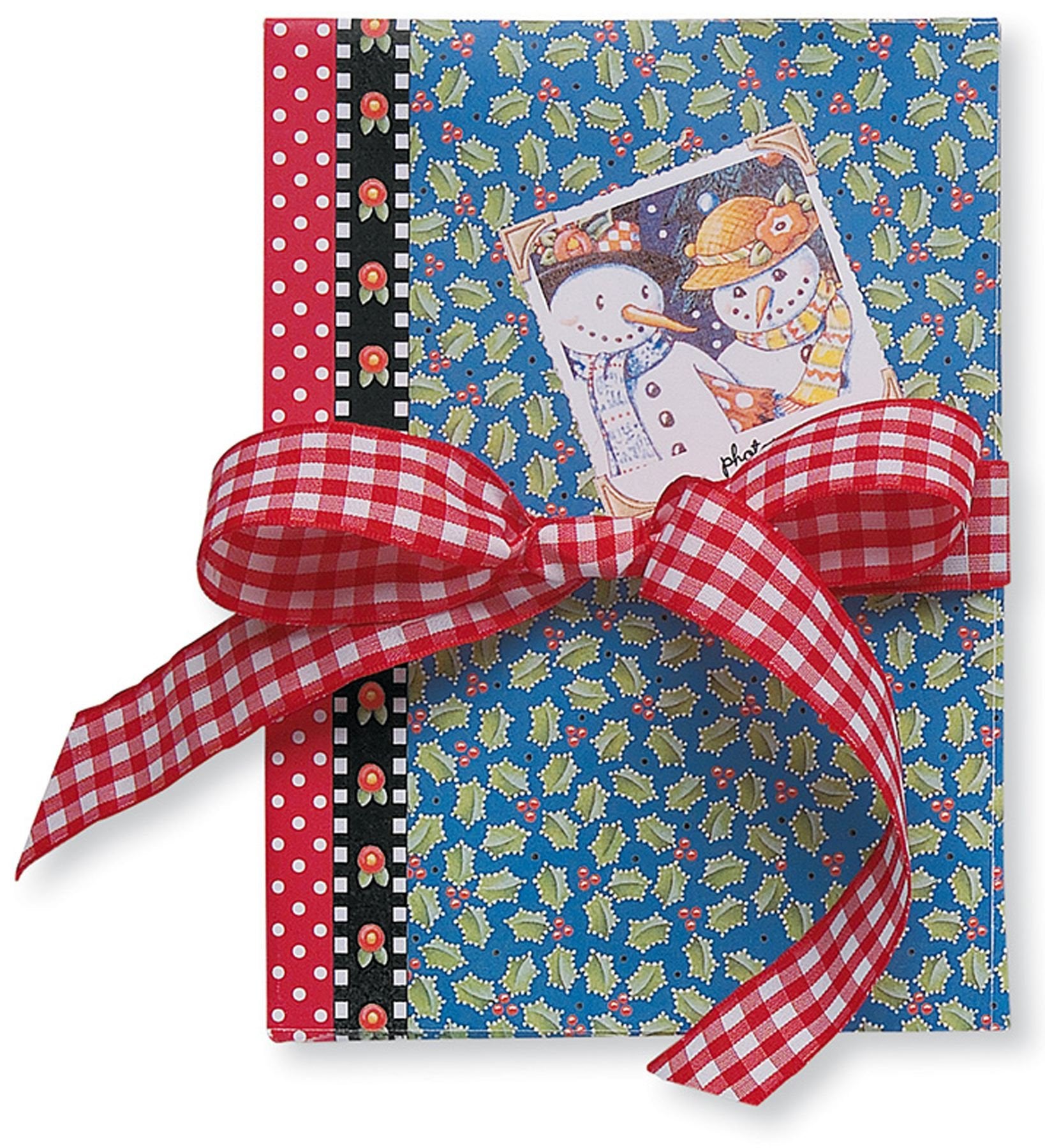 Winter Holiday Accordian Photo Album Hobbies & Crafts