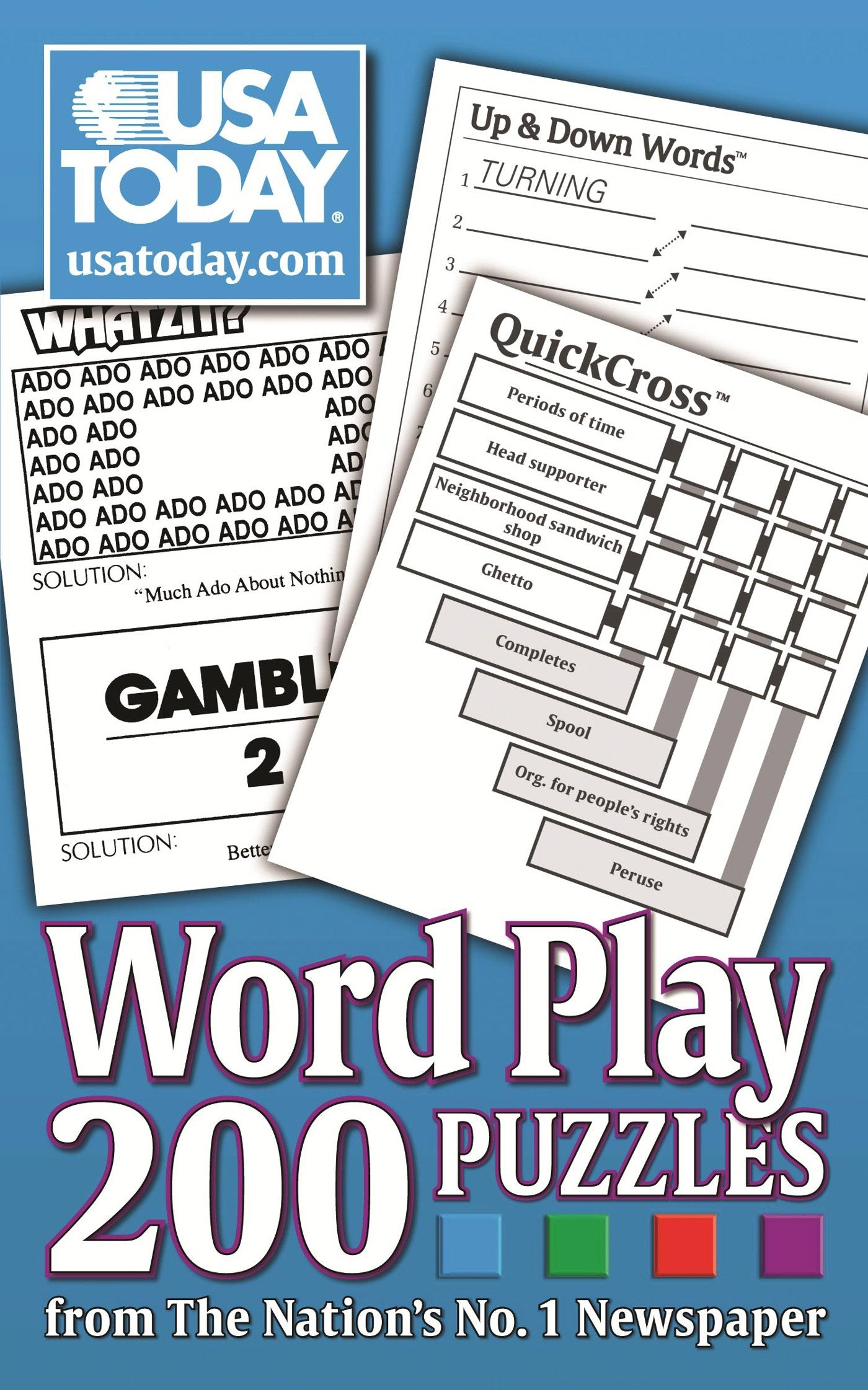 USA TODAY Word Play: 200 Puzzles from The Nation's No. 1 Newspaper Leisure & Fun