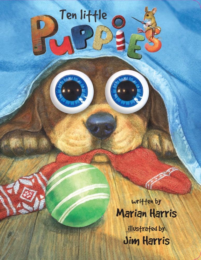 Ten Little Puppies Board Book: An Eyeball Animation Book Novels & Short Stories