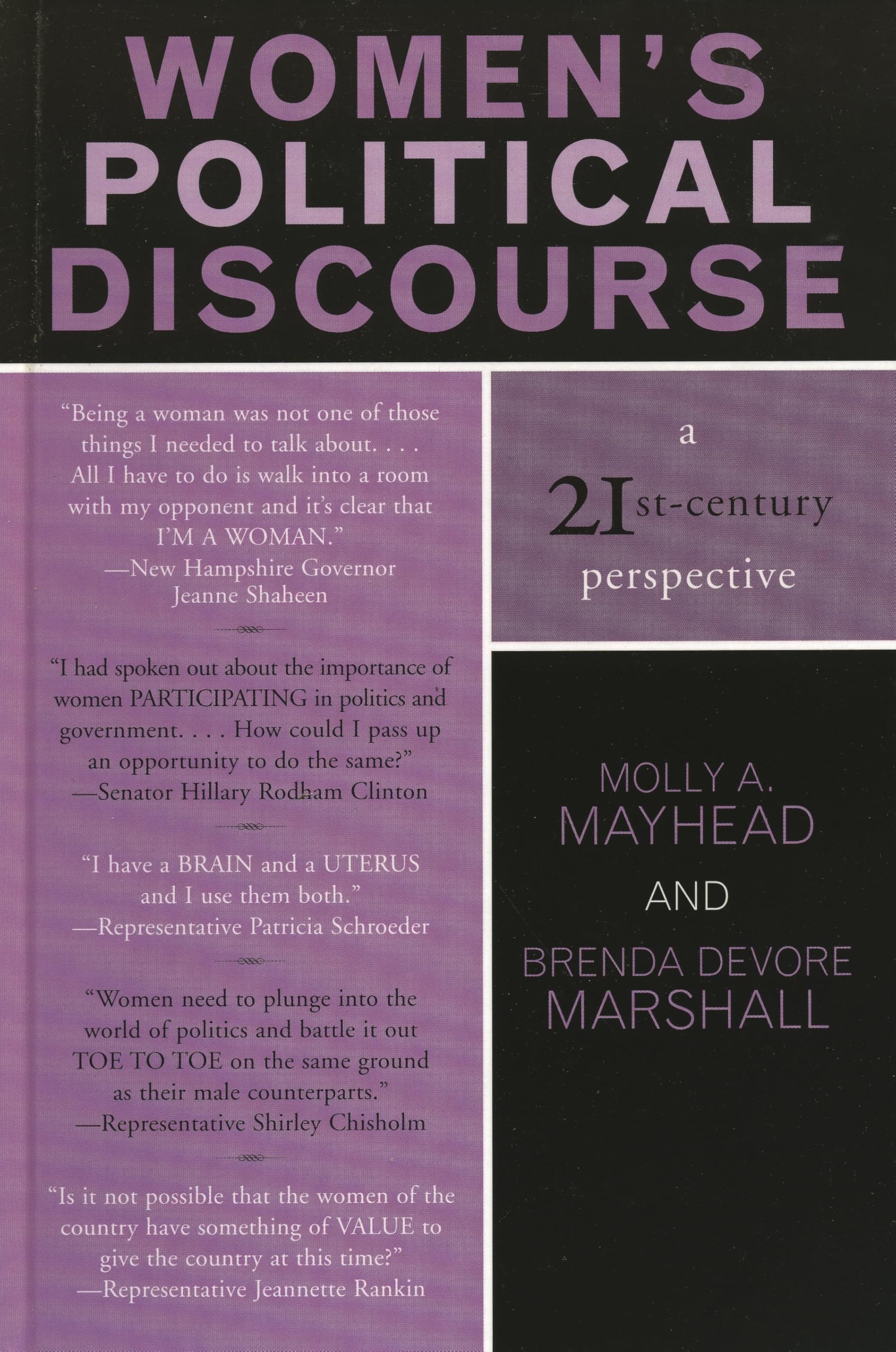Women's Political Discourse: A 21st-Century Perspective (Communication, Media, And Politics) Social Sciences