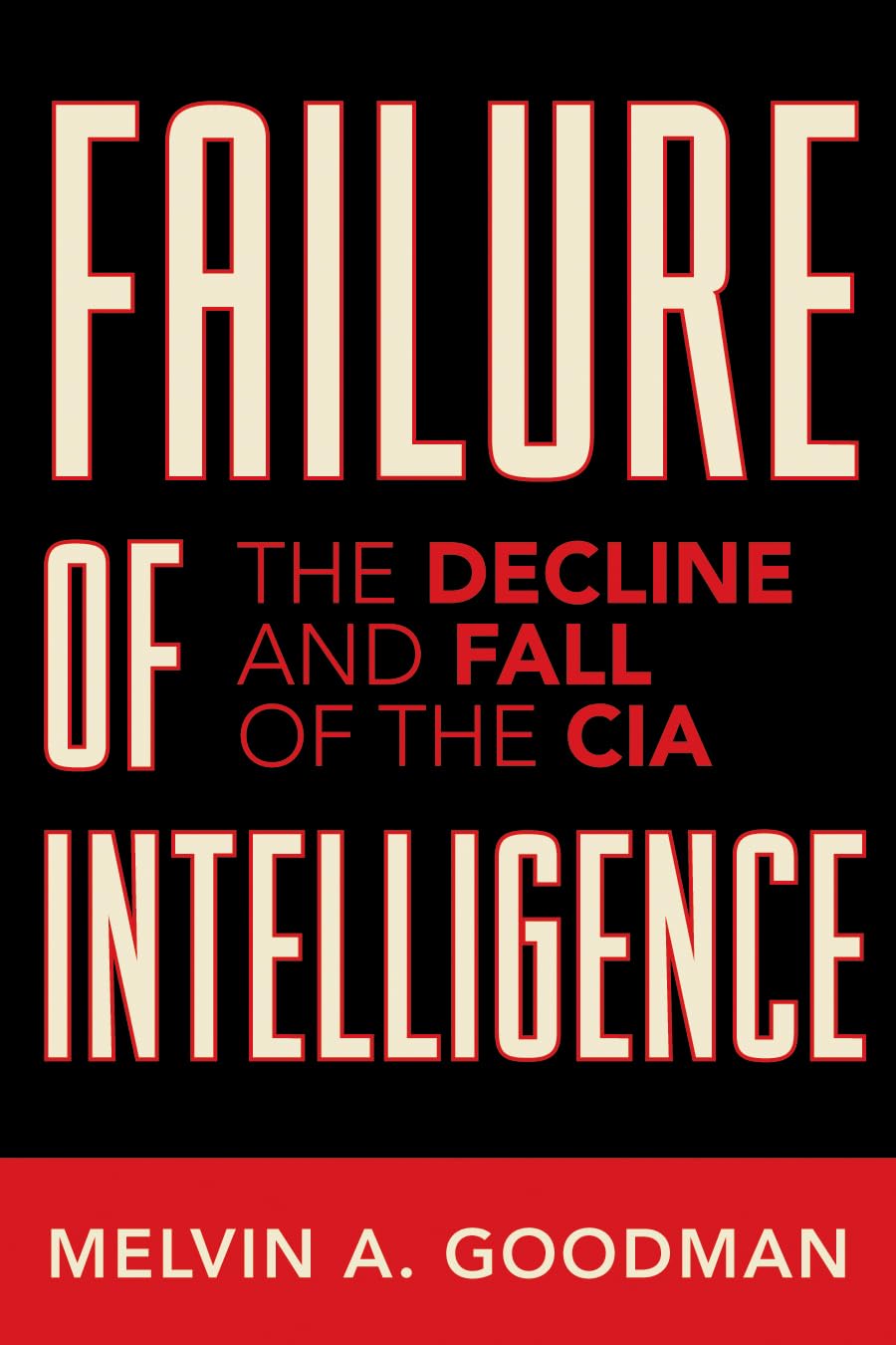 Failure of Intelligence: The Decline and Fall of the CIA Social Sciences