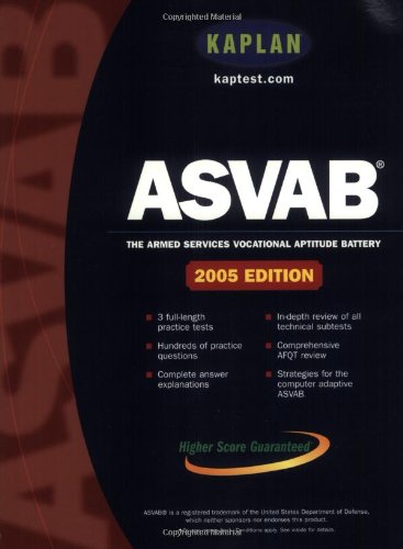 Kaplan Asvab 2005: The Armed Services Vocational Aptitude Battery Social Sciences