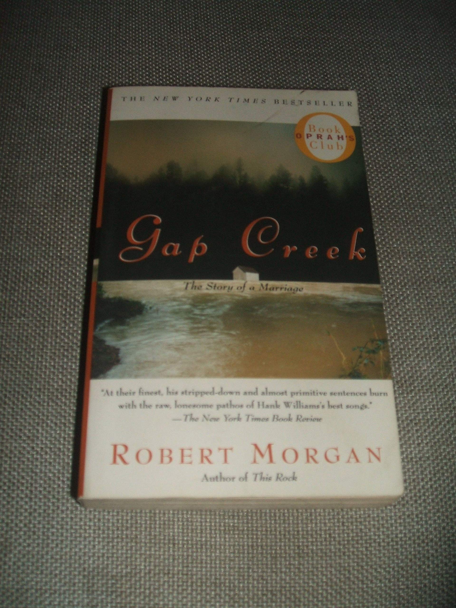 Gap Creek: The Story of a Marriage Contemporary literature