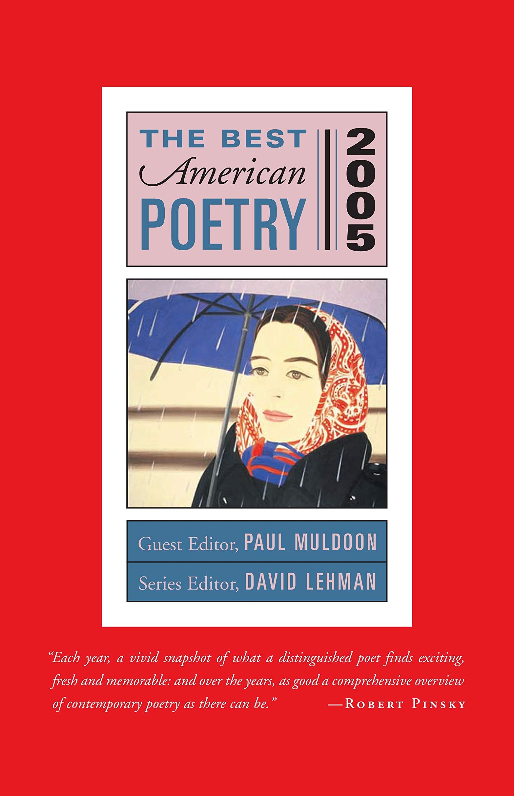 The Best American Poetry 2005: Series Editor David Lehman Poetry