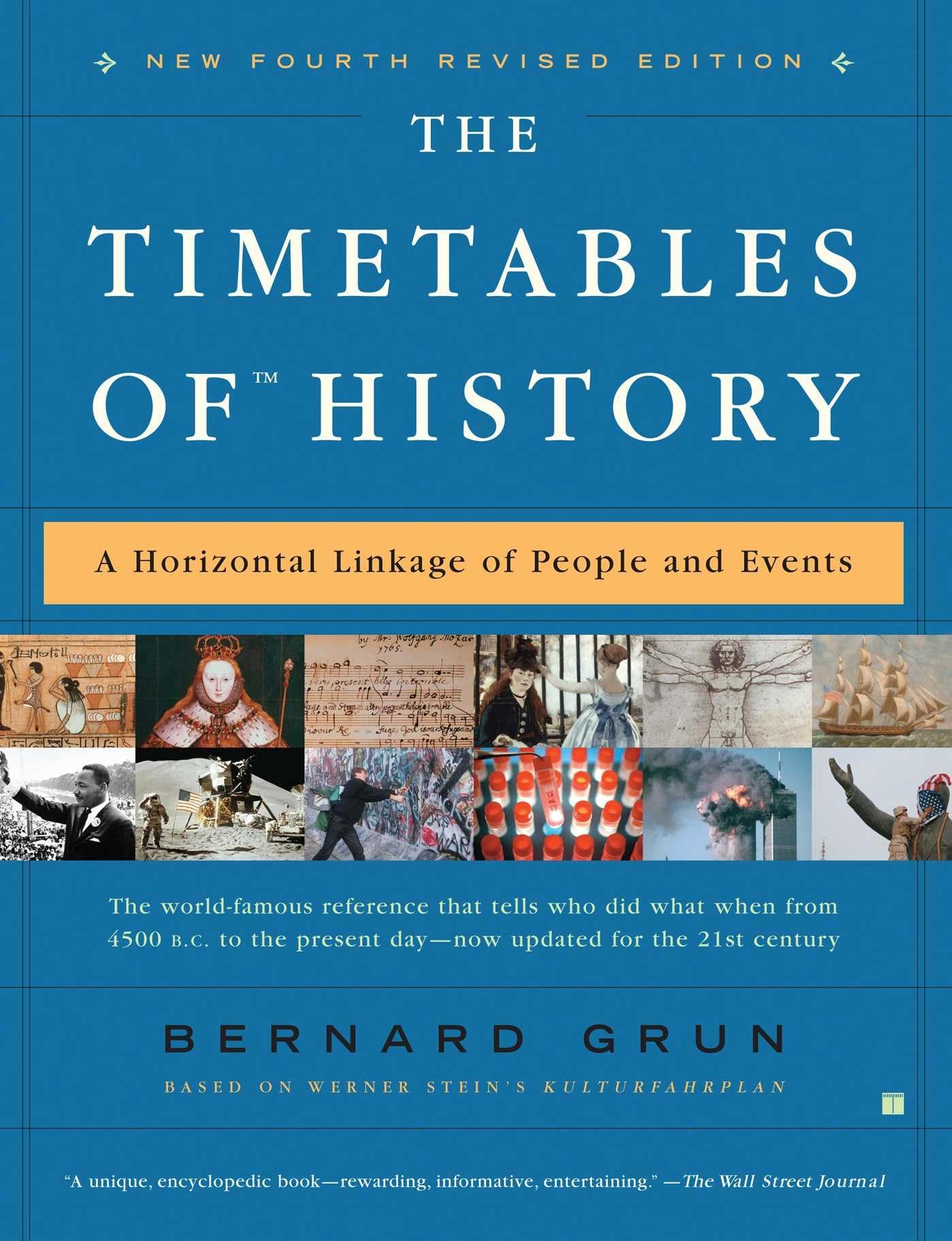 The Timetables of History: A Horizontal Linkage of People and Events Learning & Reference