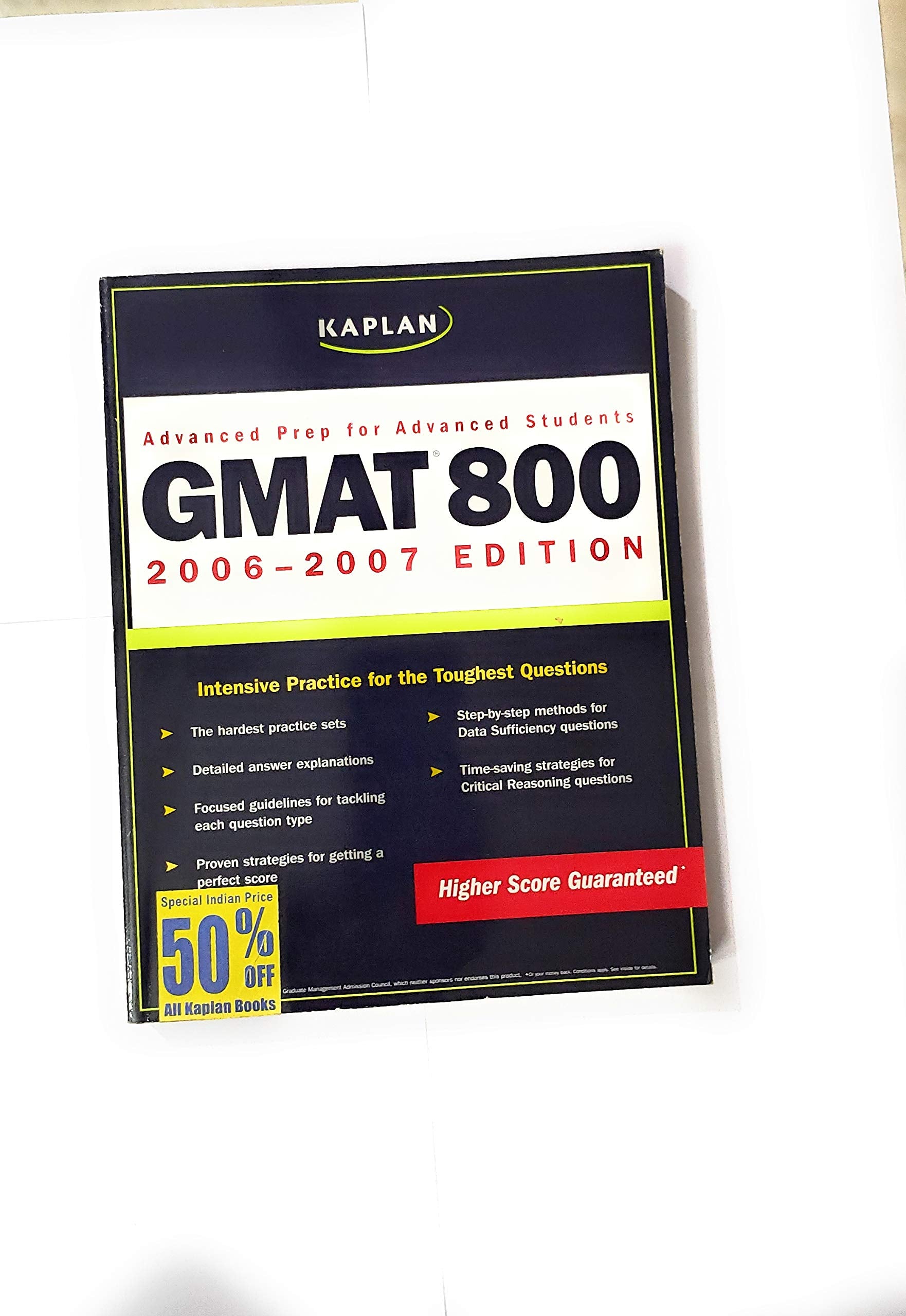 Kaplan GMAT 800, 2006-2007 Business, Finance & Career