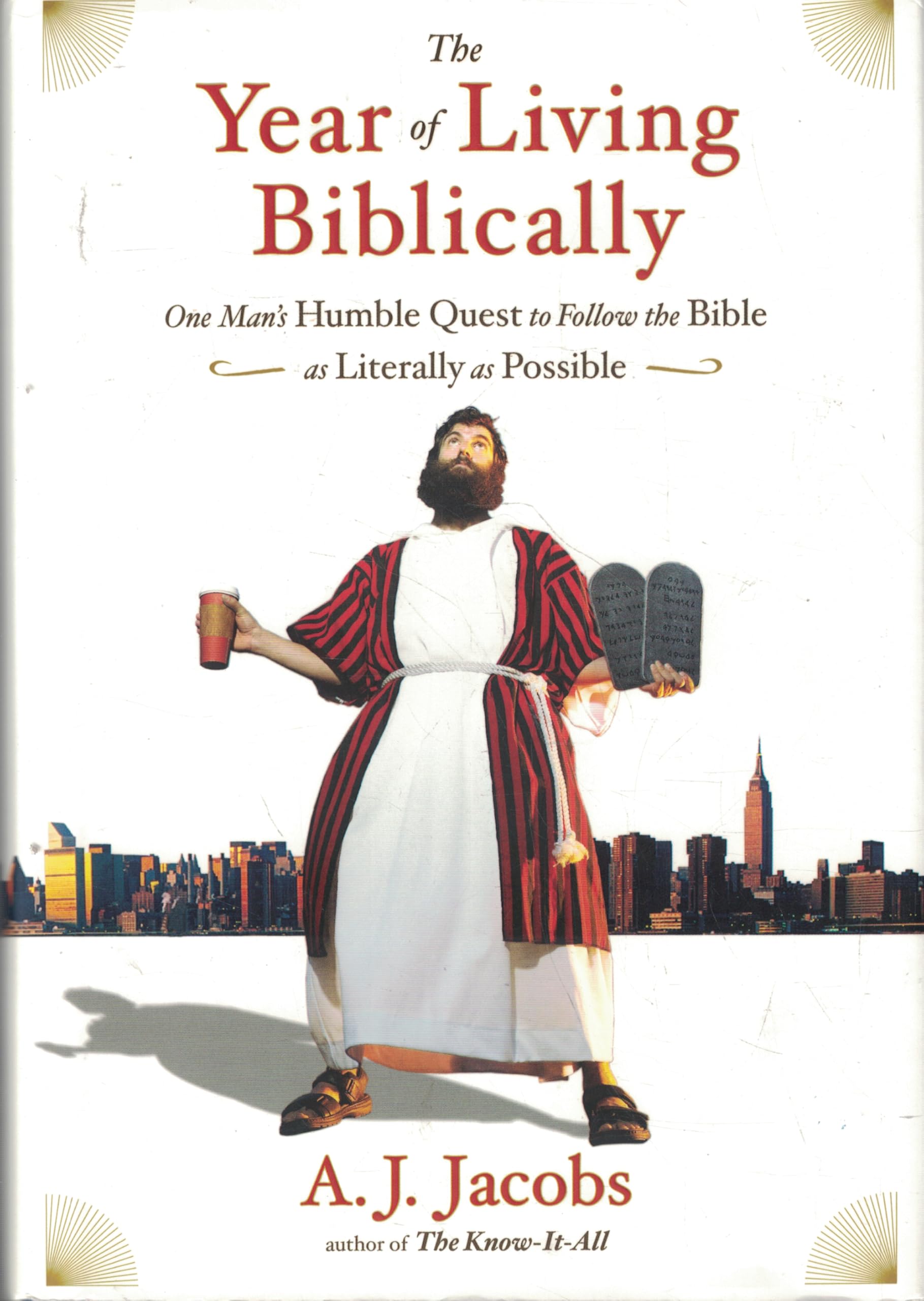 The Year of Living Biblically: One Man's Humble Quest to Follow the Bible as Literally as Possible - Rough Cut Humour & Satire