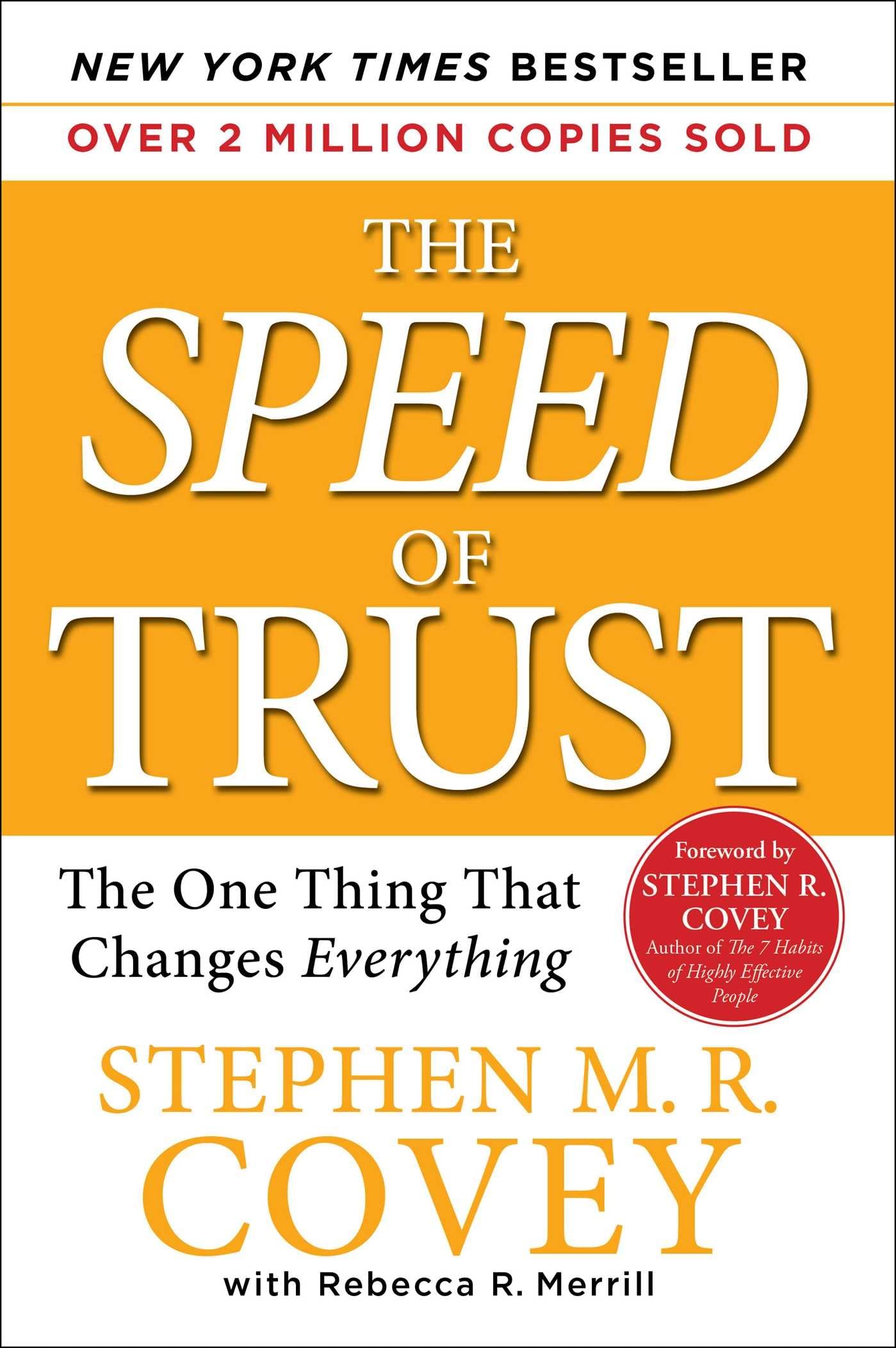 The Speed of Trust Business, Finance & Career