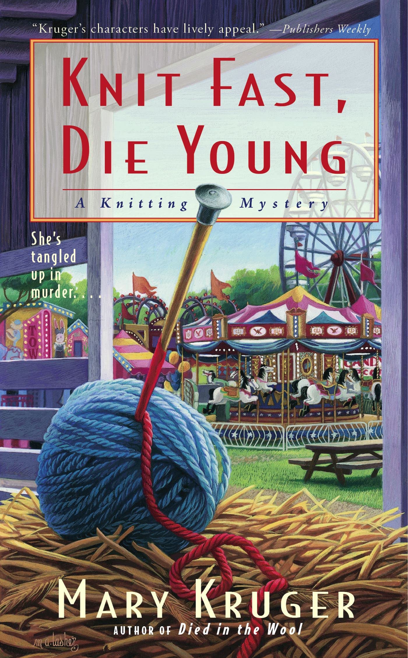 Knit Fast, Die Young: A Knitting Mystery Contemporary literature