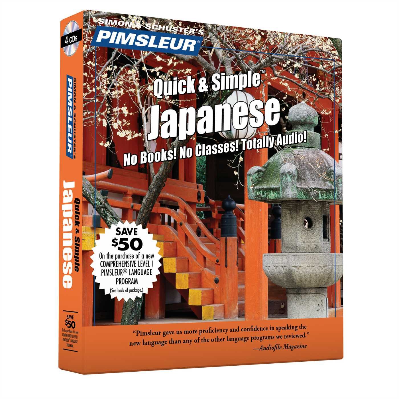 Pimsleur Japanese Quick & Simple Course - Level 1 Lessons 1-8 CD: Learn to Speak and Understand Japanese with Pimsleur Language Programs (Volume 1) cd