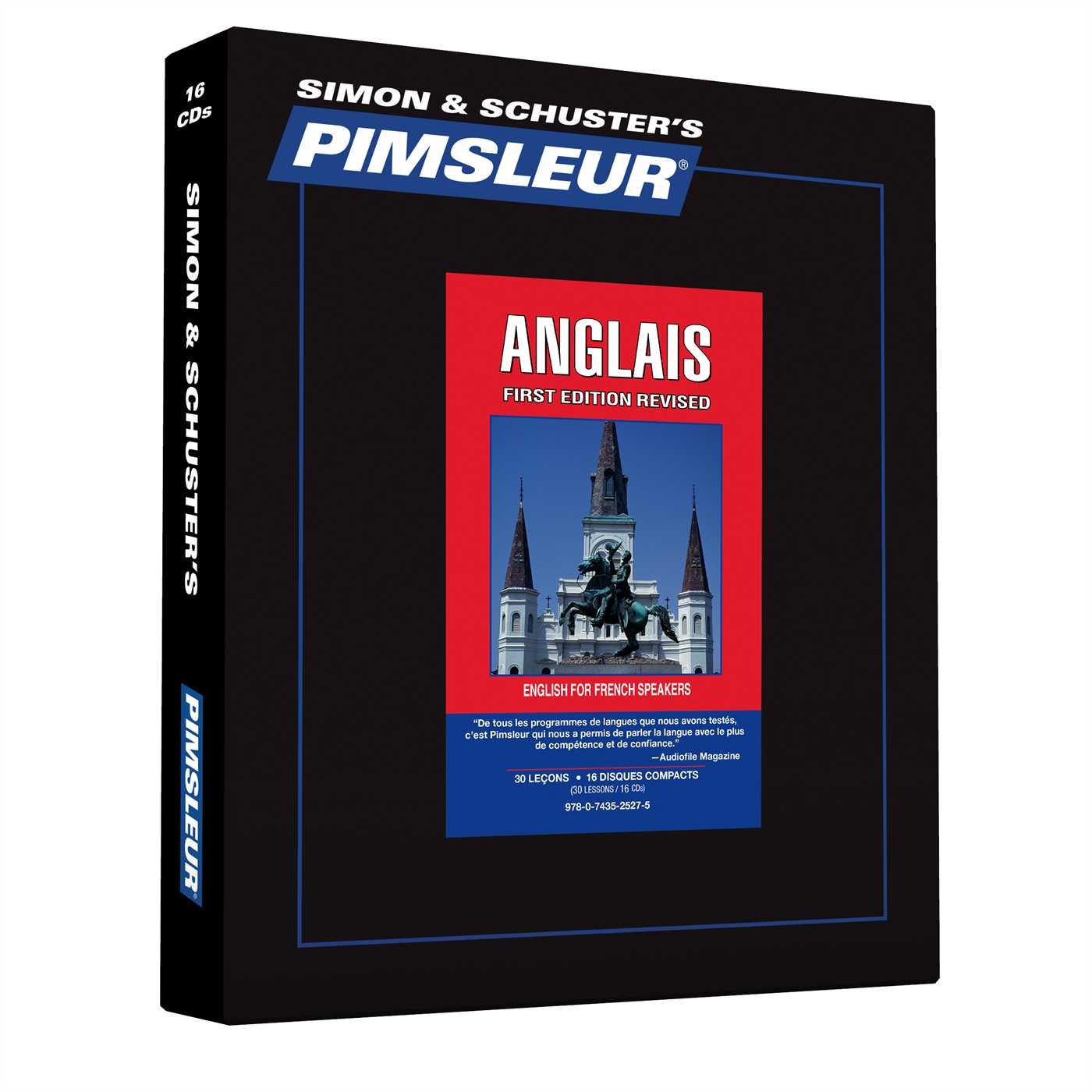 Pimsleur English for French Speakers Level 1 CD: Learn to Speak and Understand English for French with Pimsleur Language Programs (Volume 1) cd