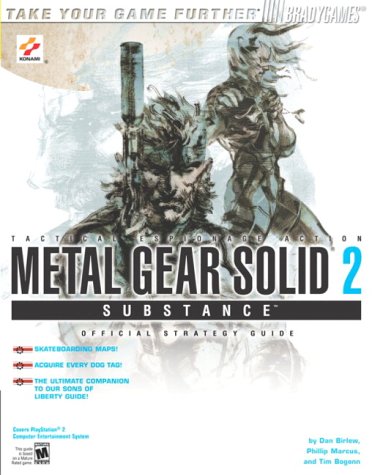 Metal Gear Solid 2: Substance Official Strategy Guide for Playstation 2 (Brady Games) Leisure & Fun