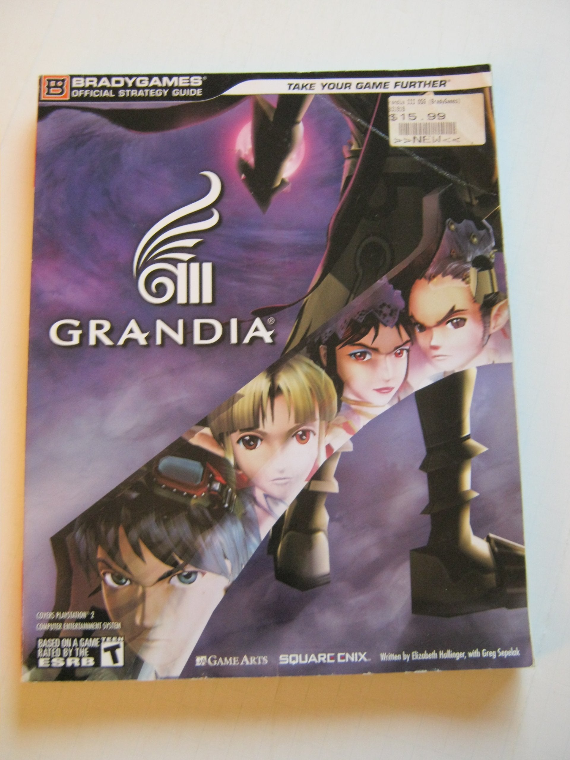 Grandia III: Official Strategy Guide (Brady Games) Computer Science