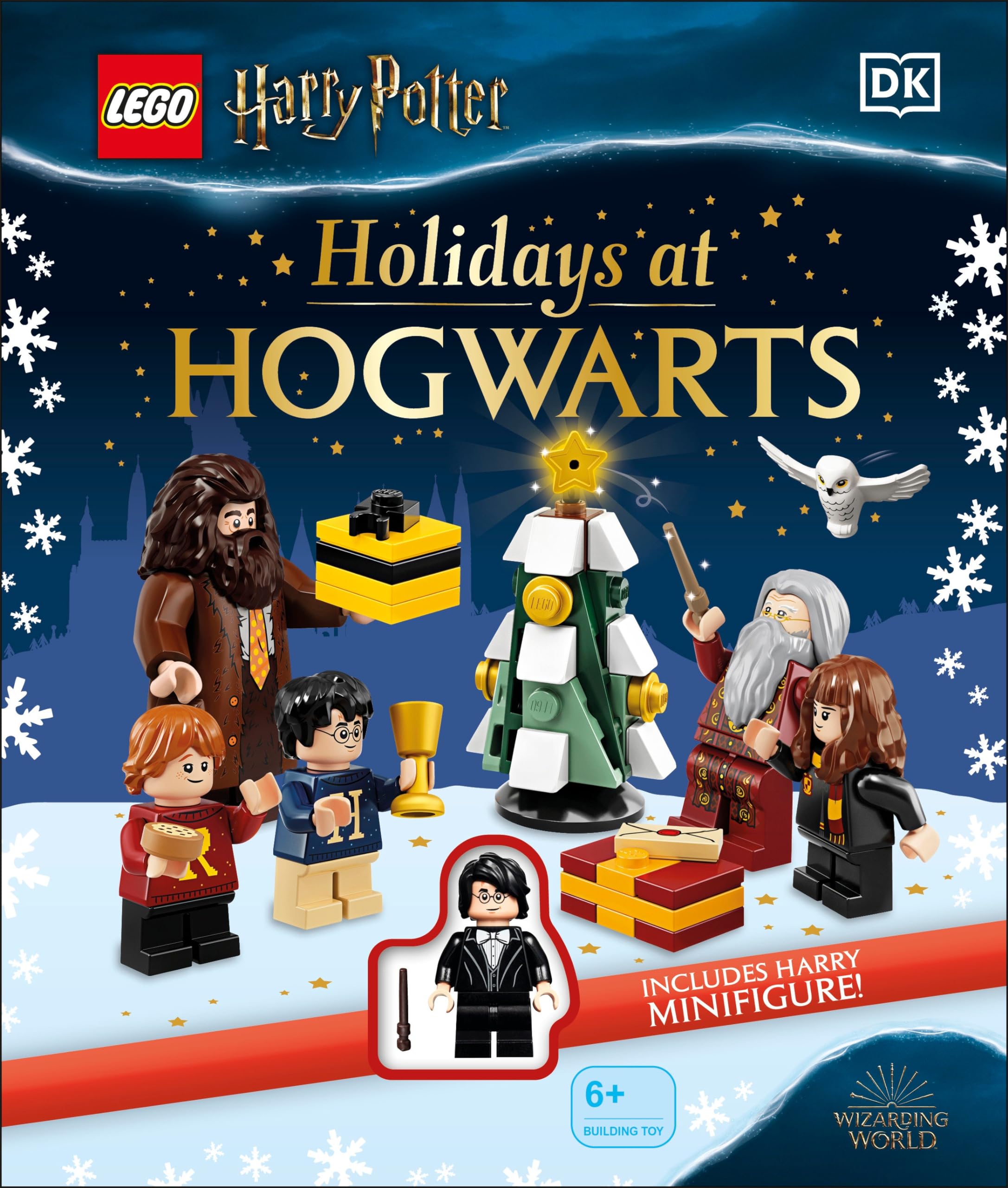 LEGO Harry Potter Holidays at Hogwarts: With LEGO Harry Potter minifigure in Yule Ball robes book