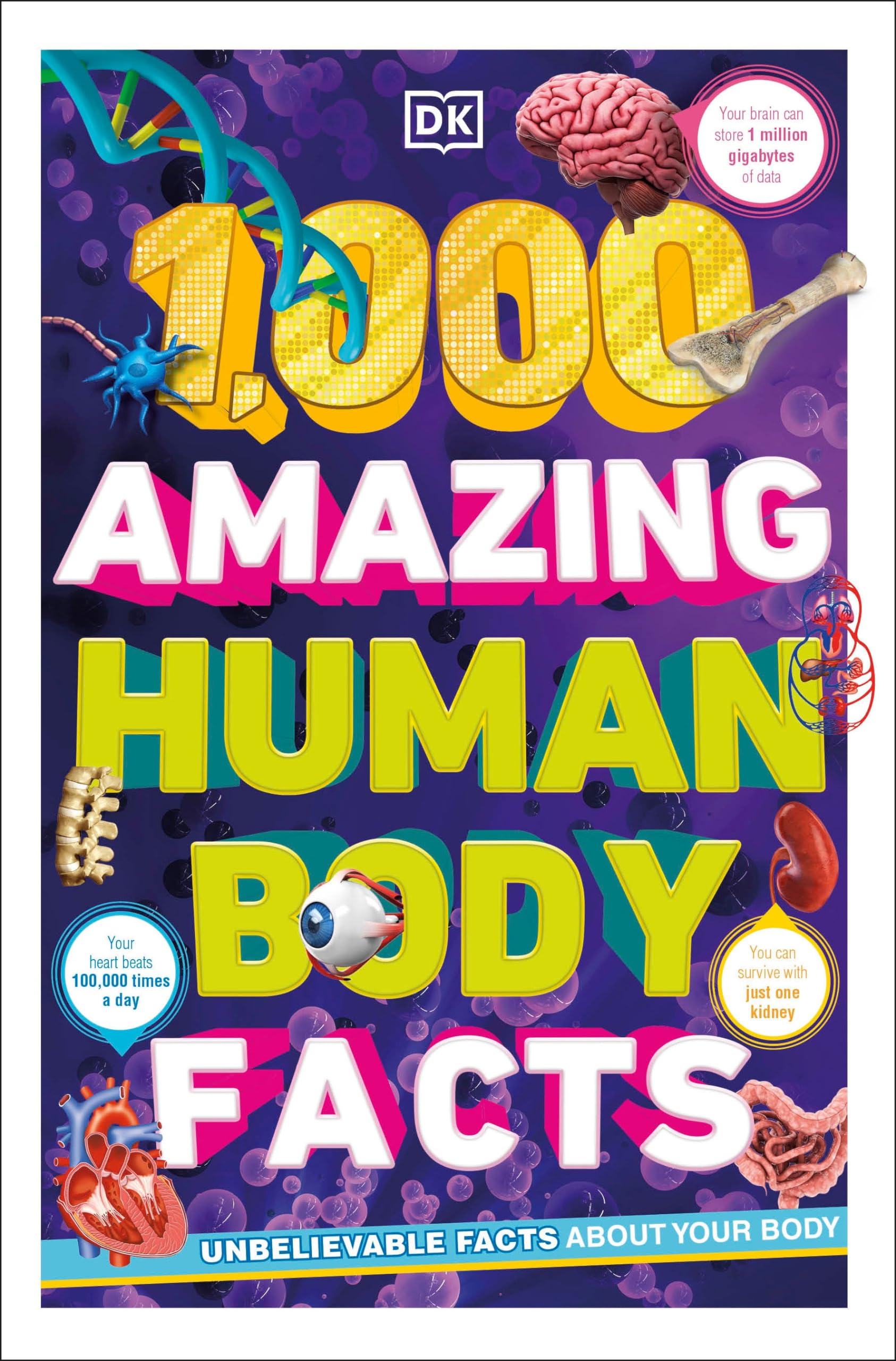 1,000 Amazing Human Body Facts (DK 1,000 Amazing Facts) Non-fiction