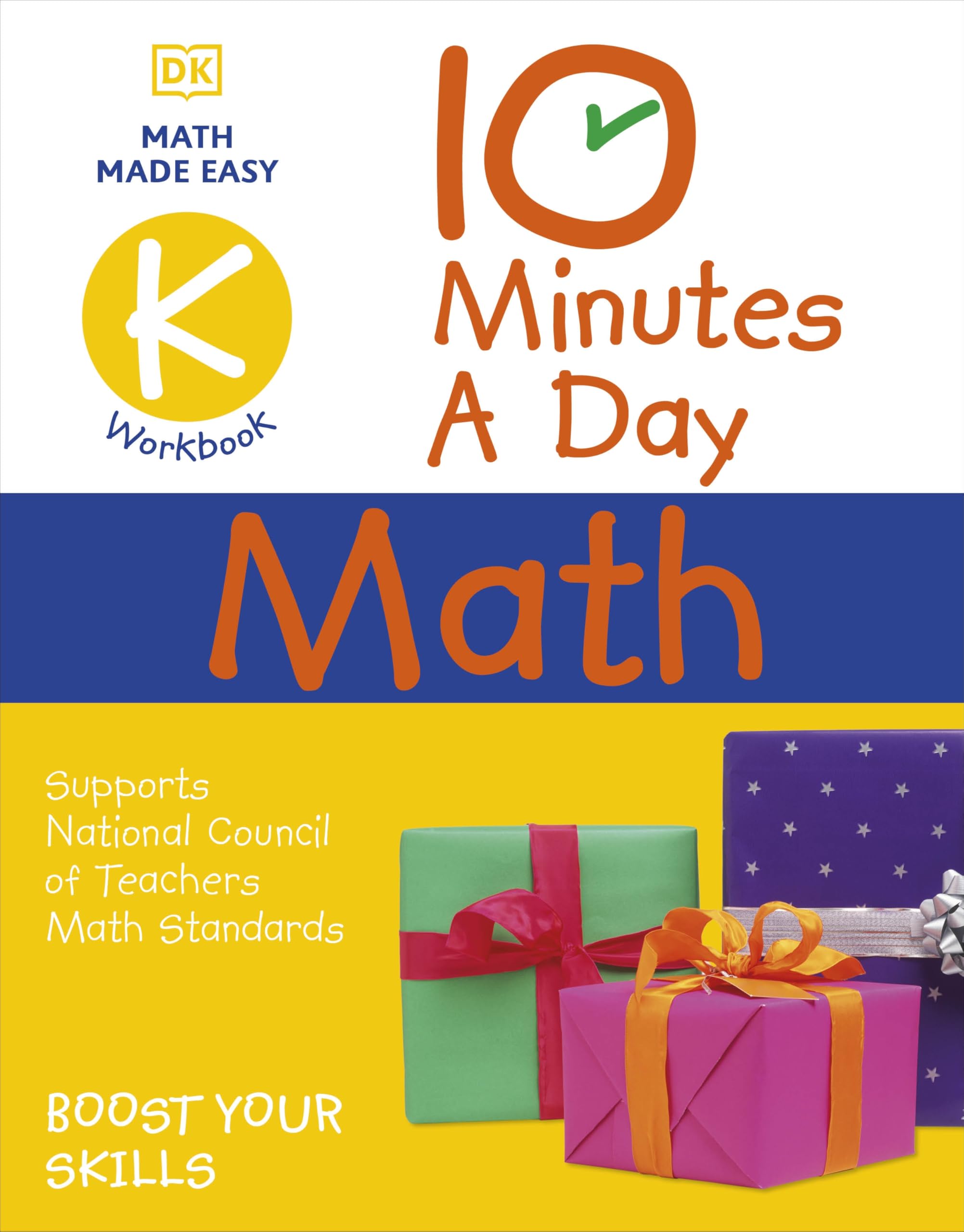 10 Minutes a Day Math Kindergarten: Helps develop strong math habits (DK 10-Minutes a Day) General education