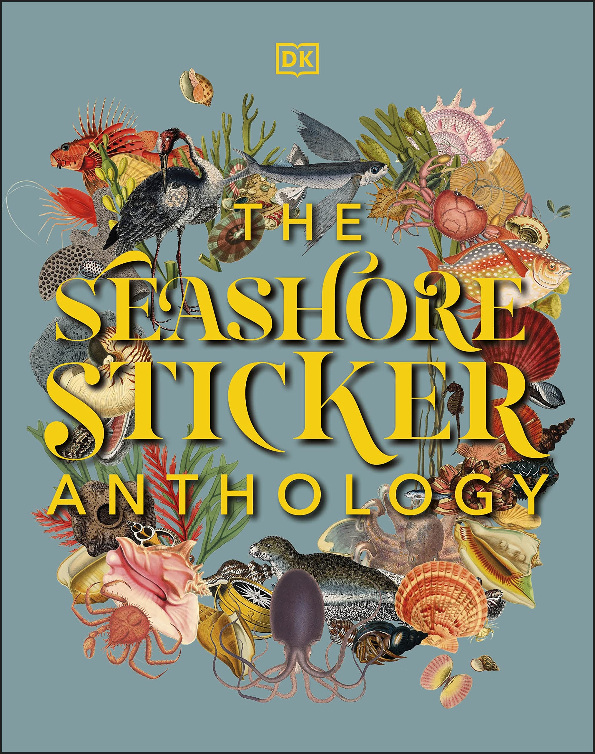 The Seashore Sticker Anthology: With More Than 1,000 Vintage Stickers (DK Sticker Anthology) Geology & Geography