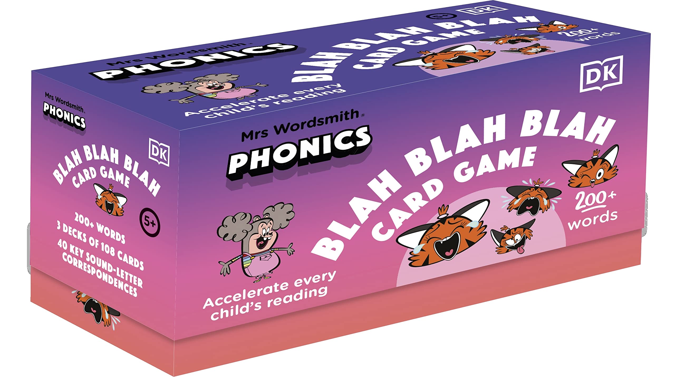 Mrs Wordsmith Phonics Blah Blah Blah Card Game, Kindergarten & Grades 1-2: Accelerate Every Child's Reading Computer Science