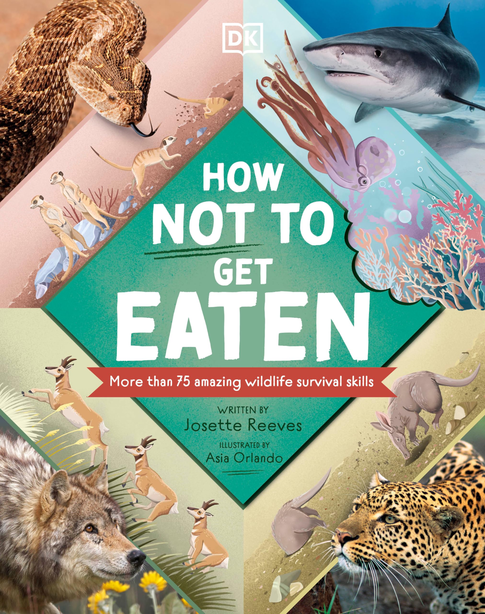 How Not to Get Eaten: More than 75 Incredible Animal Defenses (Wonders of Wildlife) Non-fiction