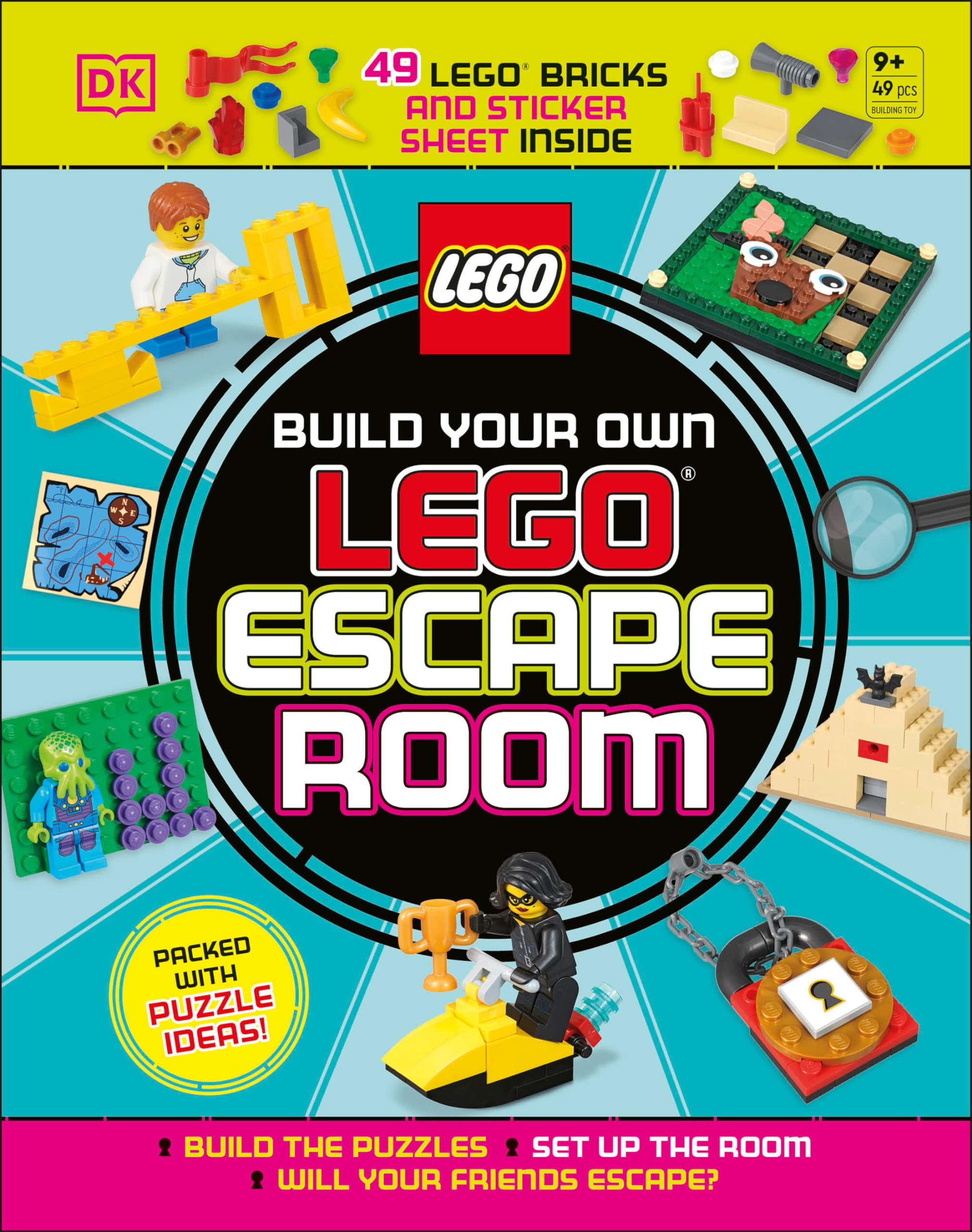 Build Your Own LEGO Escape Room: With 49 LEGO Bricks and a Sticker Sheet to Get Started Tiptoi & Games